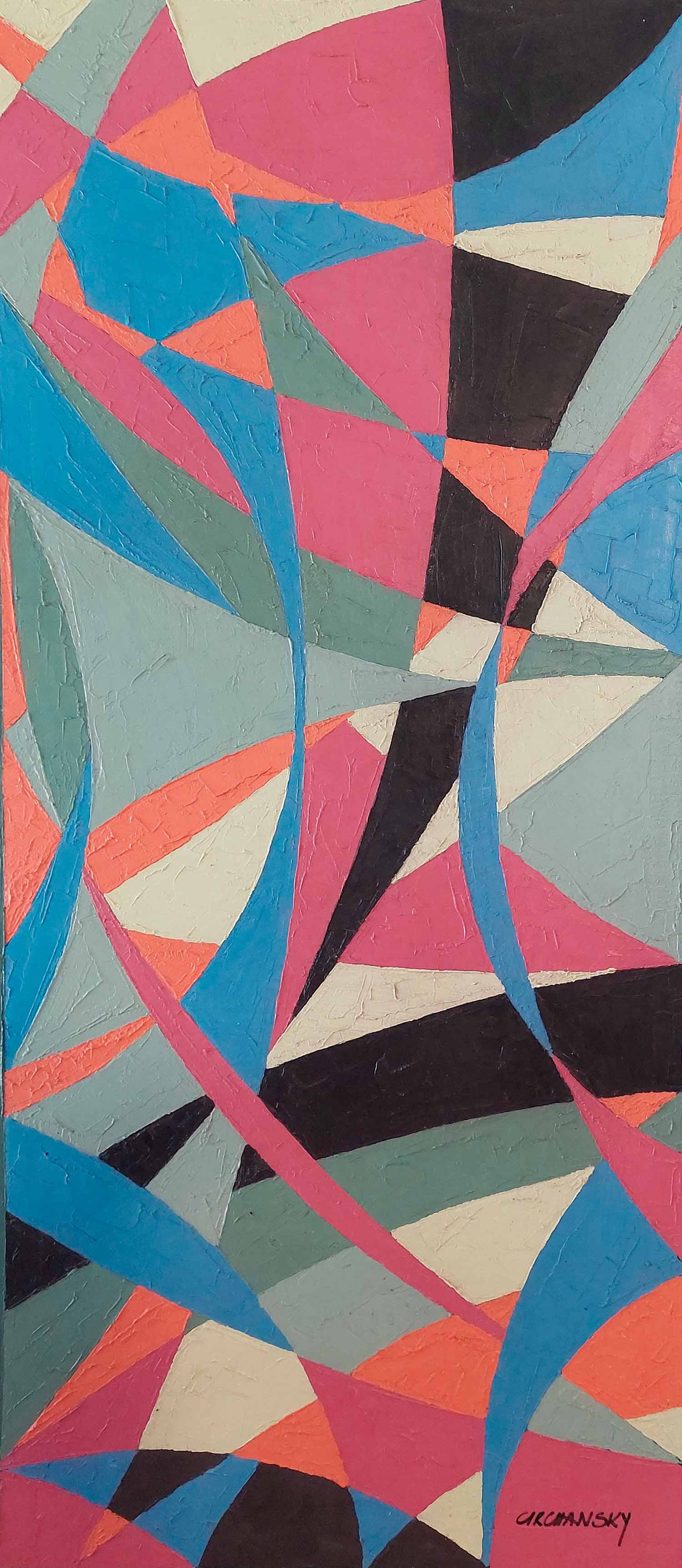 Joël Circhansky, série African, peinture - Galerie de vente et d’achat d’art contemporain en ligne Artalistic