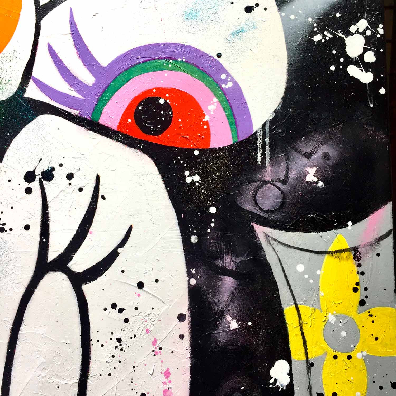 Patrick Cornée, Minnie, Louis Vuitton style, peinture - Galerie de vente et d’achat d’art contemporain en ligne Artalistic