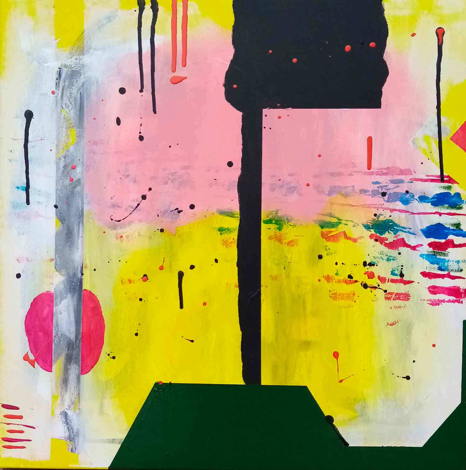 A-Wibaa, The Fall 50, painting - Artalistic online contemporary art buying and selling gallery