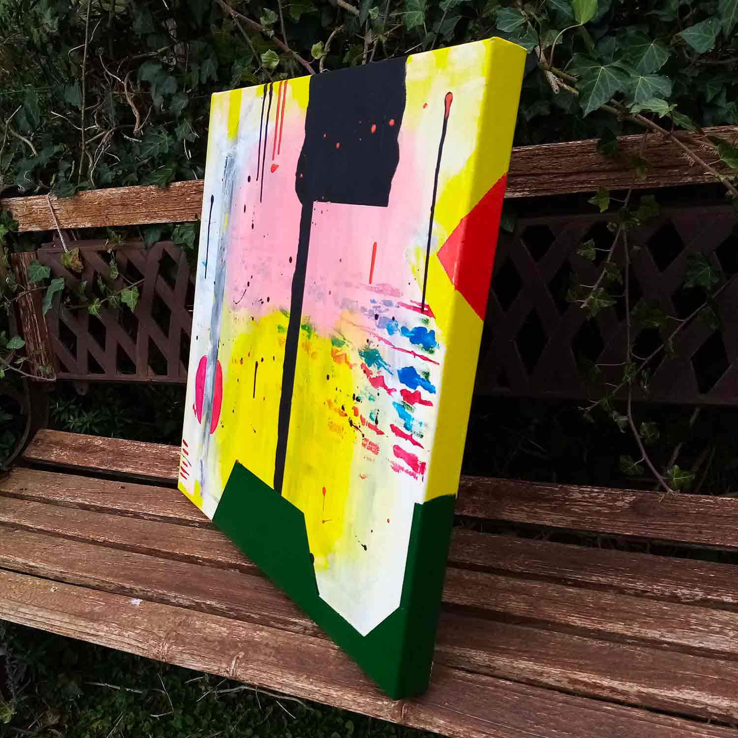 A-Wibaa, The Fall 50, painting - Artalistic online contemporary art buying and selling gallery