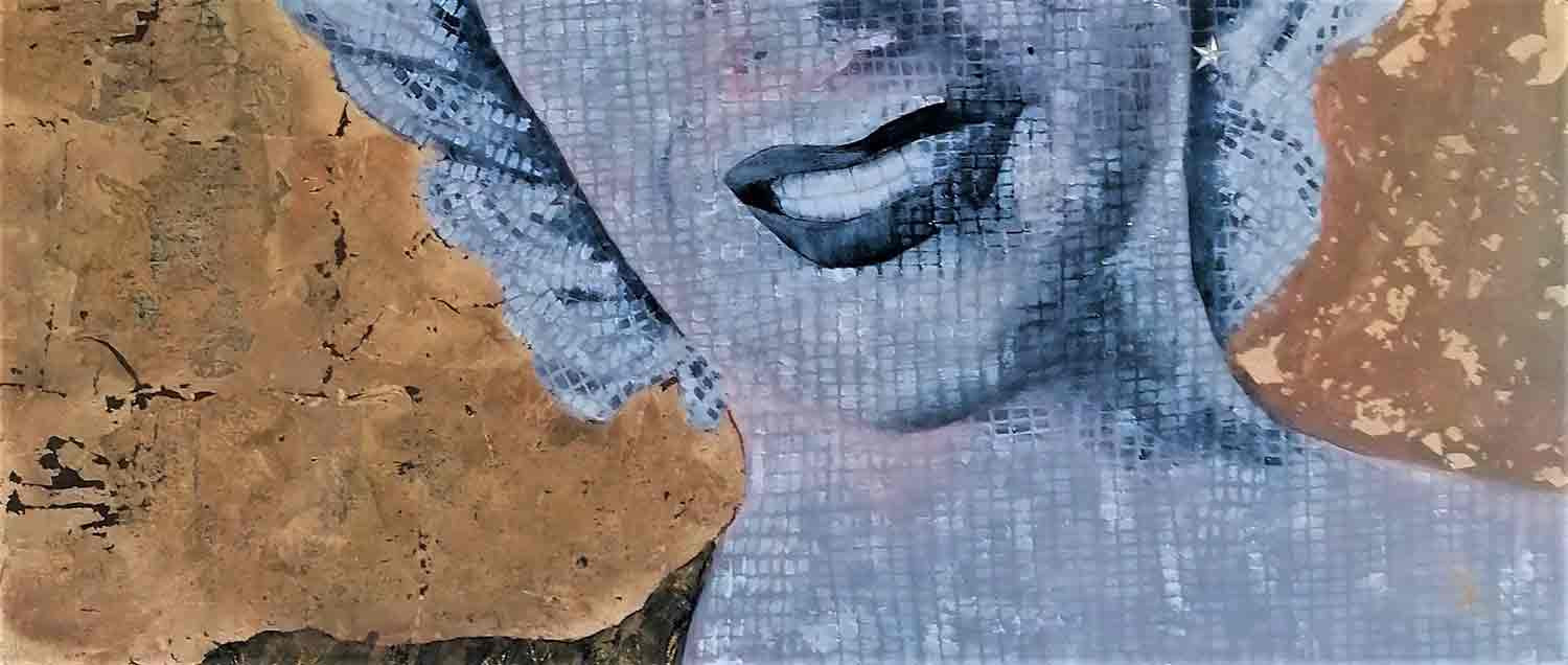 Anne Robin, Marylin, tout simplement, peinture - Galerie de vente et d’achat d’art contemporain en ligne Artalistic