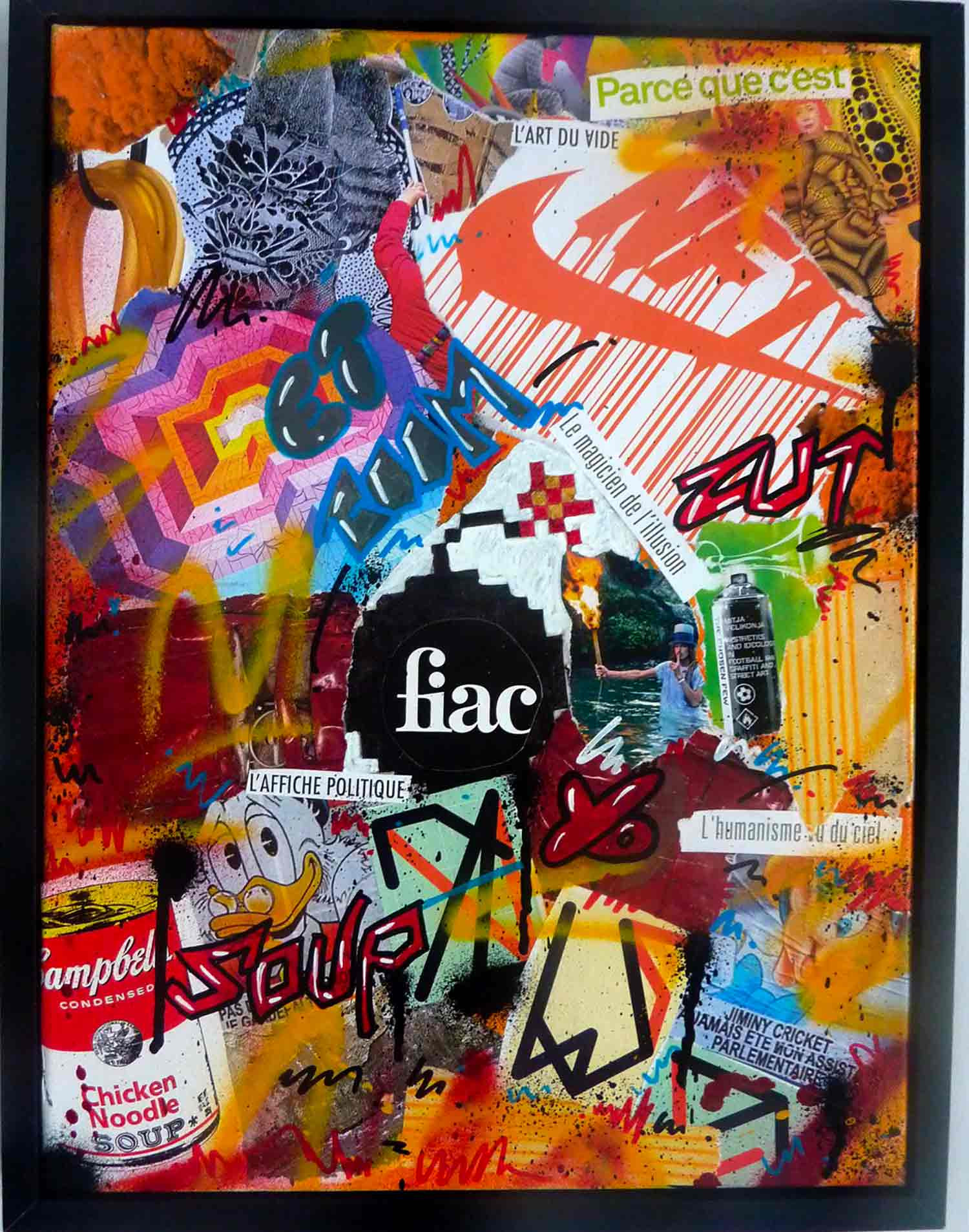 Saname, Boom, peinture - Galerie de vente et d’achat d’art contemporain en ligne Artalistic
