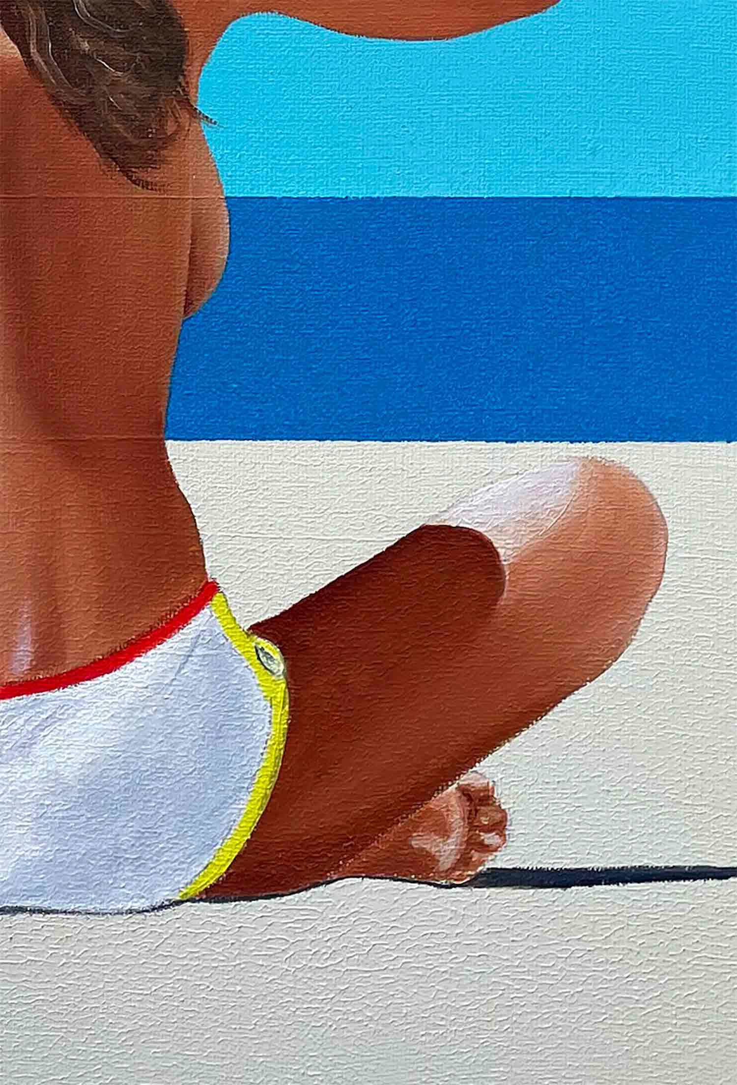 Jean-Jacques Venturini, Sous le soleil exactement, peinture - Galerie de vente et d’achat d’art contemporain en ligne Artalistic 