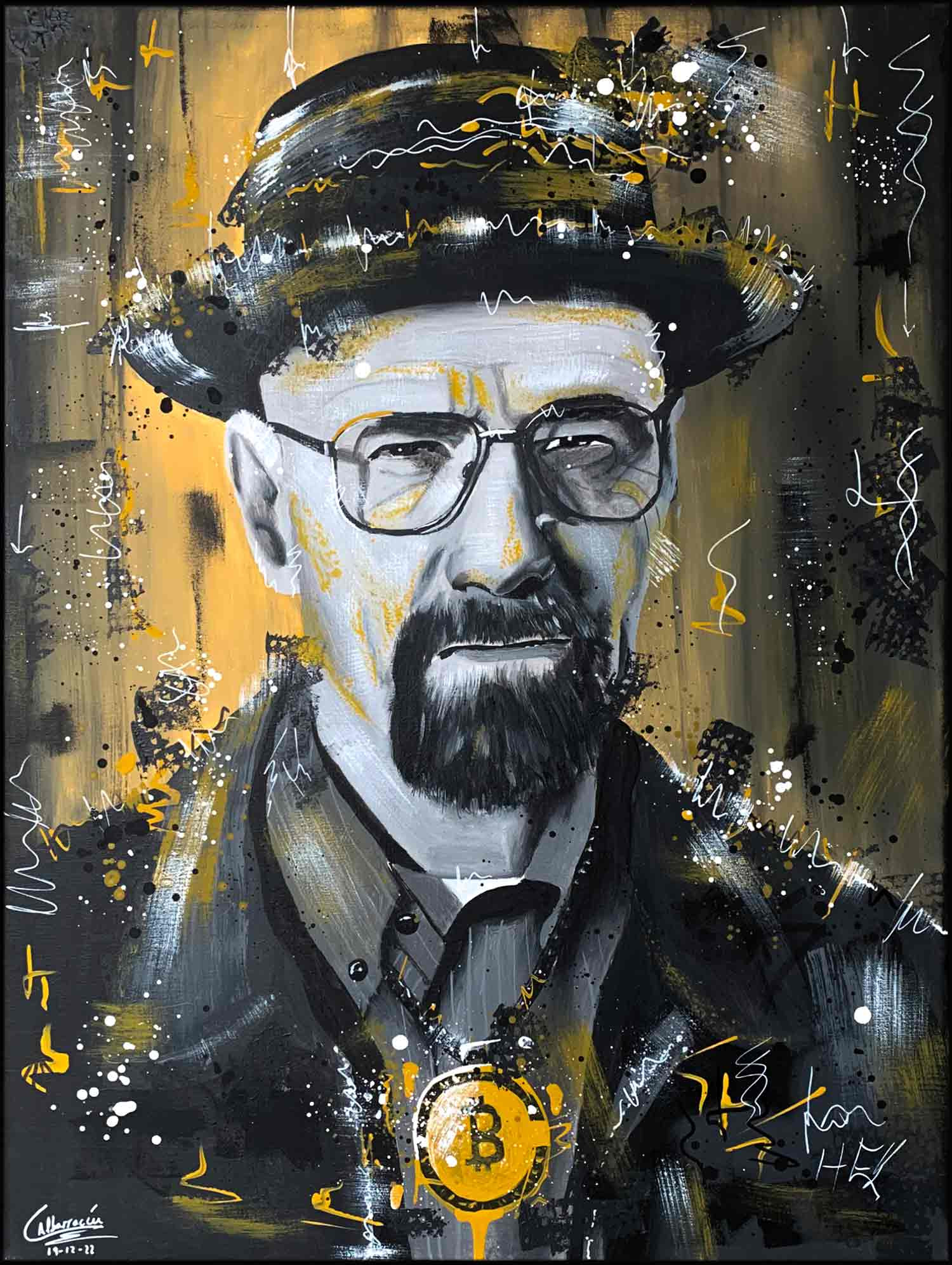 Casto Albarracin, Heisemberg, peinture - Galerie de vente et d’achat d’art contemporain en ligne Artalistic