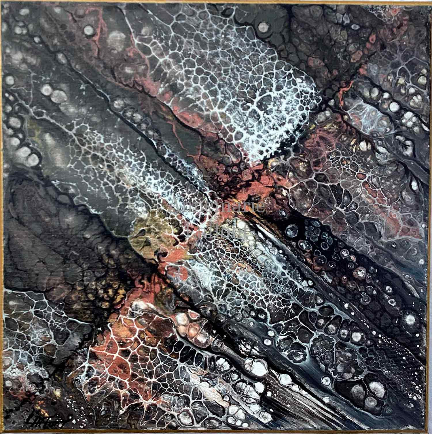 Annemarie Laffont, rêverie, peinture - Galerie de vente et d’achat d’art contemporain en ligne Artalistic