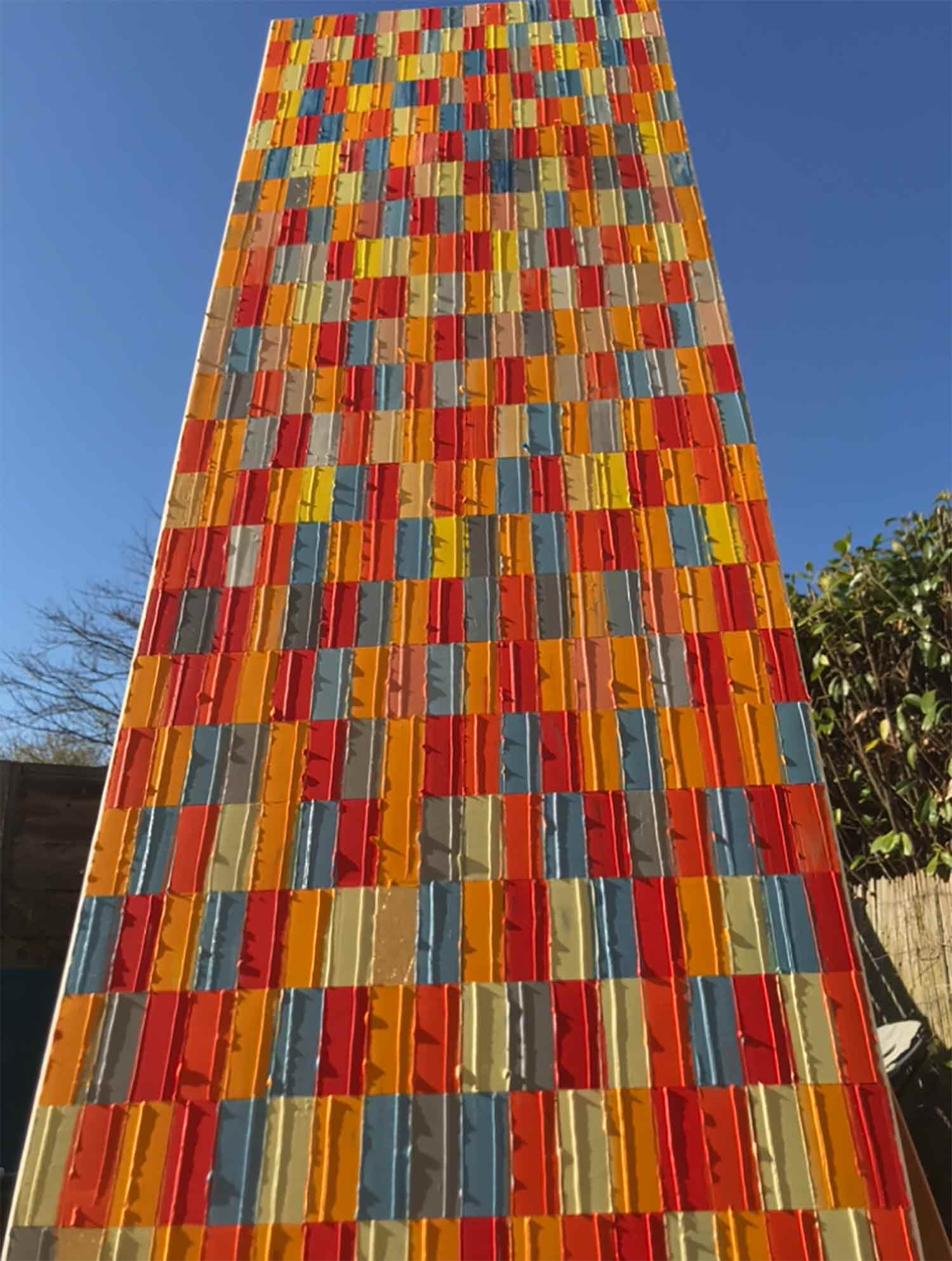Pierre Joseph, Mosaic XXL, peinture - Galerie de vente et d’achat d’art contemporain en ligne Artalistic