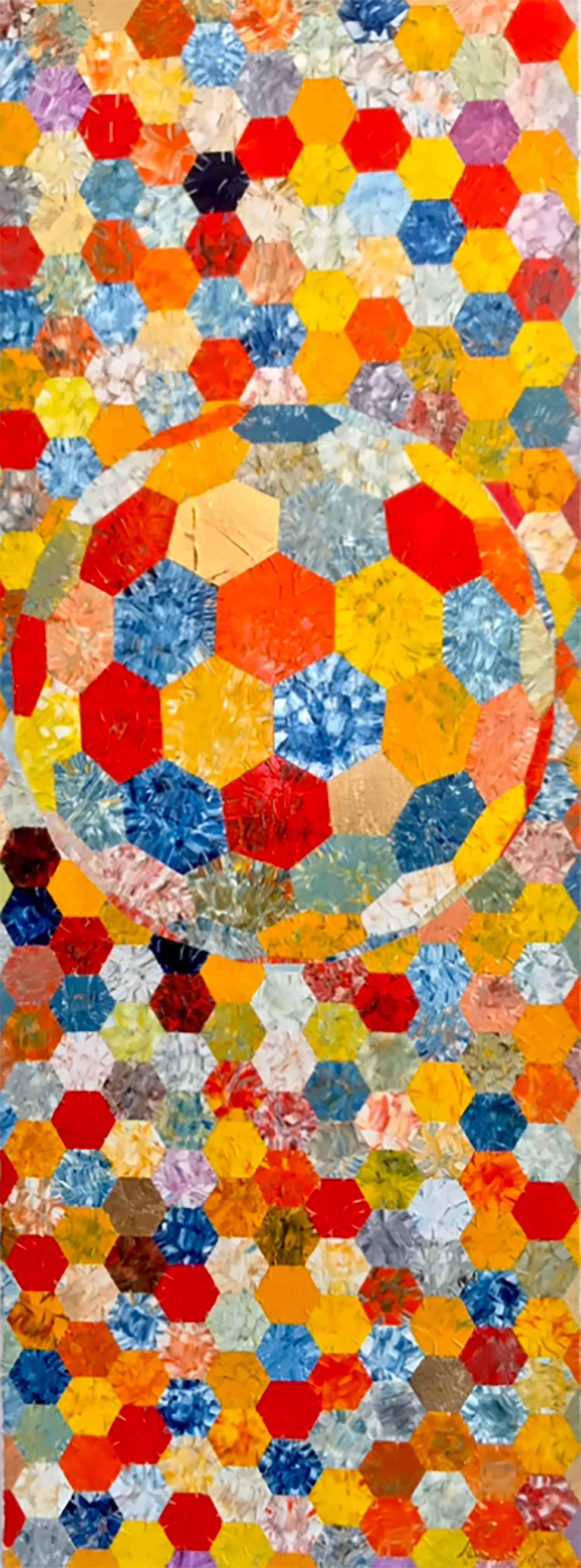 Pierre Joseph, mosaic sphère, peinture - Galerie de vente et d’achat d’art contemporain en ligne Artalistic