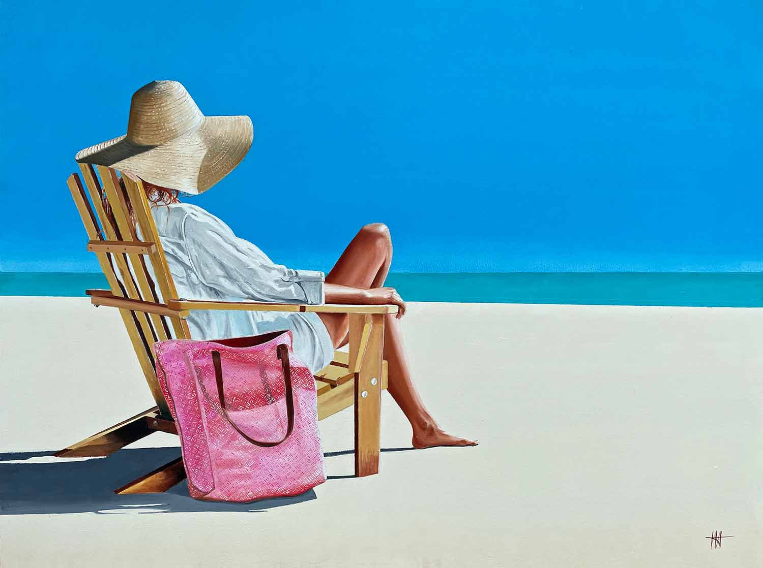 Jean-Jacques Venturini, sous le soleil exactement, peinture - Galerie de vente et d’achat d’art contemporain en ligne Artalistic