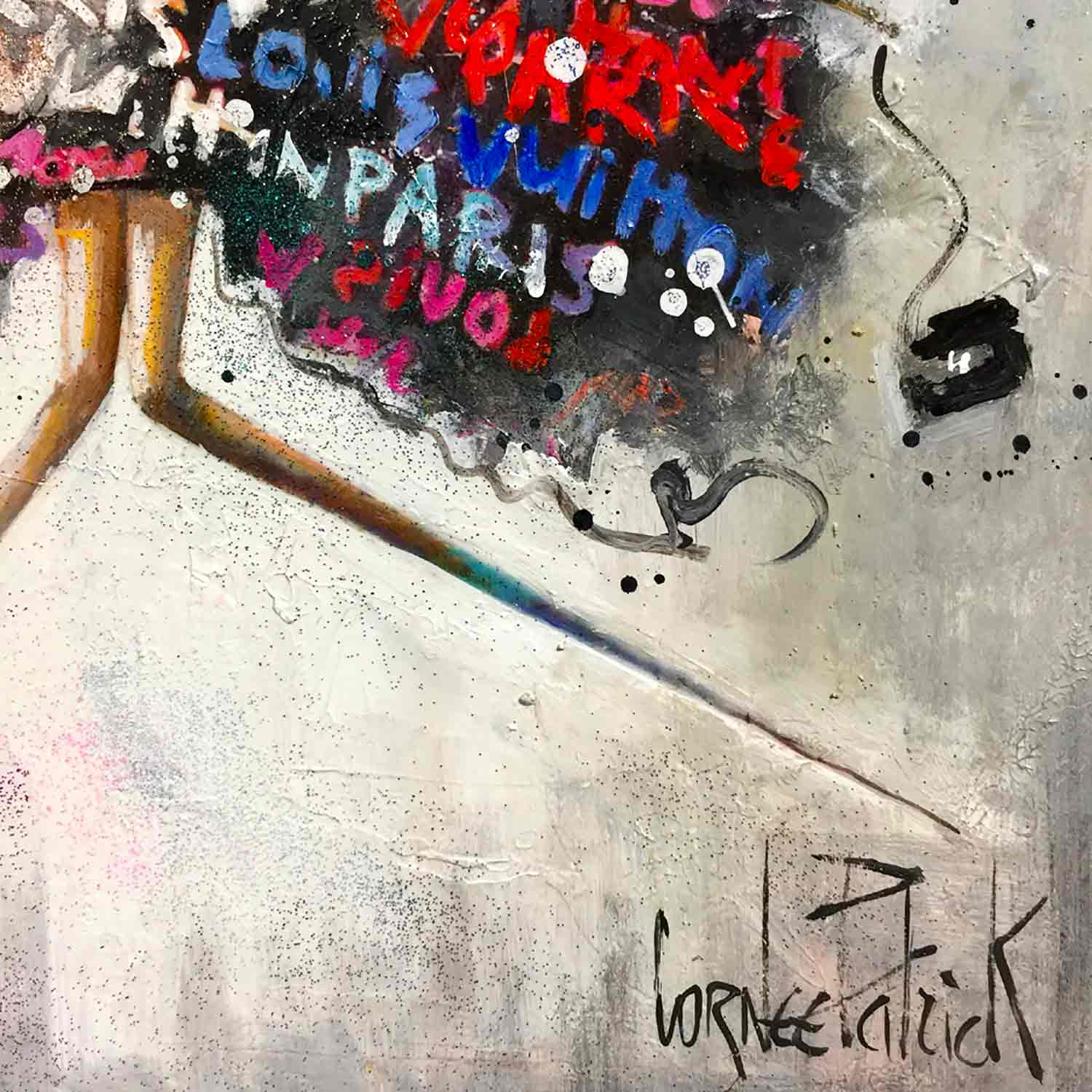 Patrick Cornée, I love it, peinture - Galerie de vente et d’achat d’art contemporain en ligne Artalistic