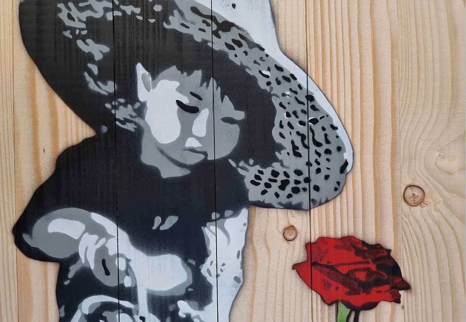 Asko, never give up, peinture - Galerie de vente et d’achat d’art contemporain en ligne Artalistic