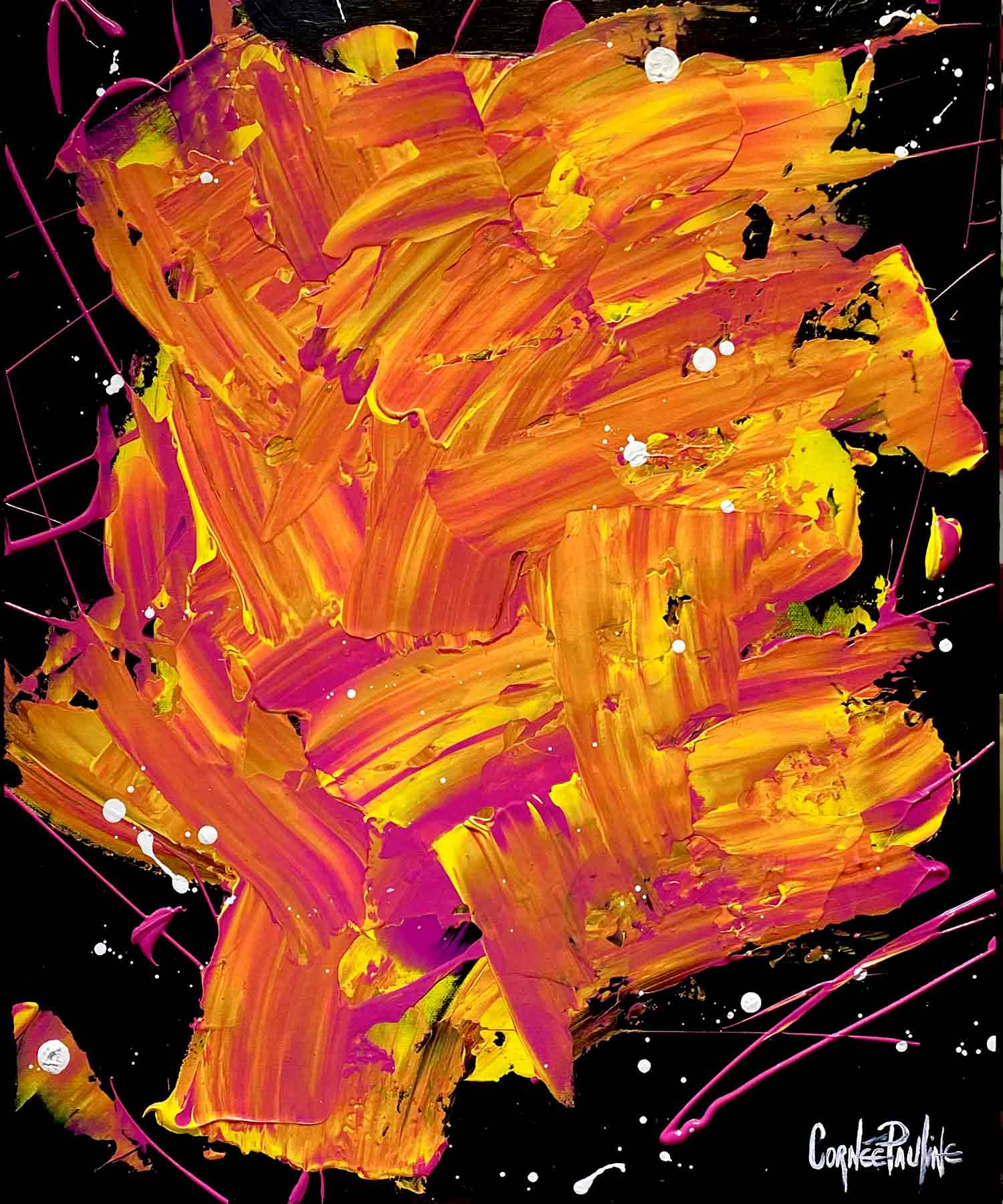 Pauline Cornée, Sentiment n1, peinture - Galerie de vente et d’achat d’art contemporain en ligne Artalistic