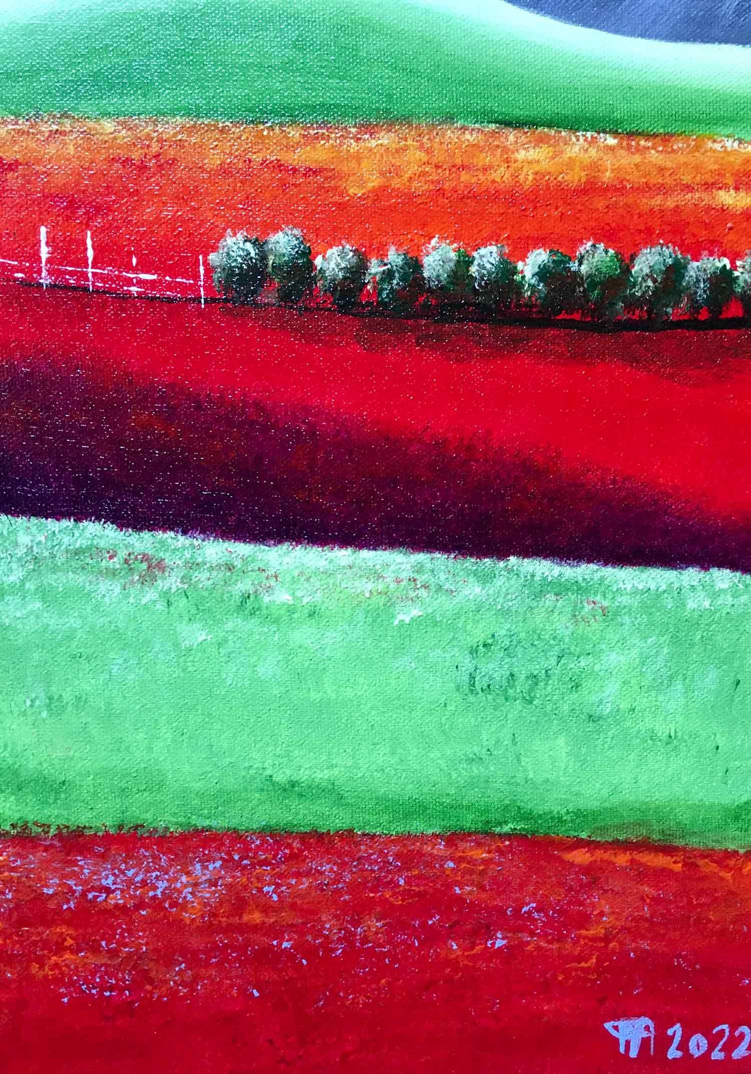 Françoise Augustine, Un jour, peinture - Galerie de vente et d’achat d’art contemporain en ligne Artalistic