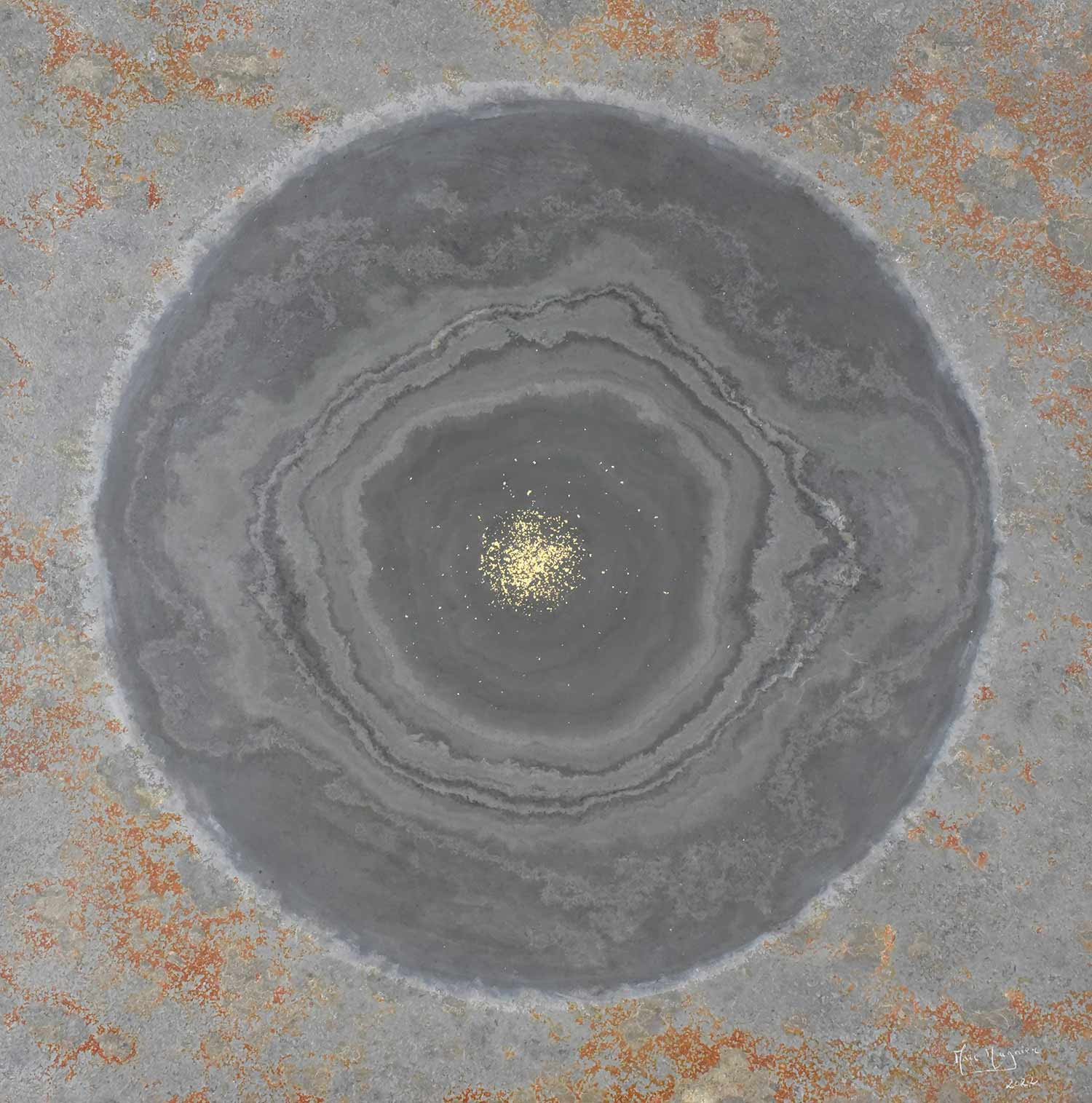 Marc Mugnier, lueur des profondeurs, peinture - Galerie de vente et d’achat d’art contemporain en ligne Artalistic