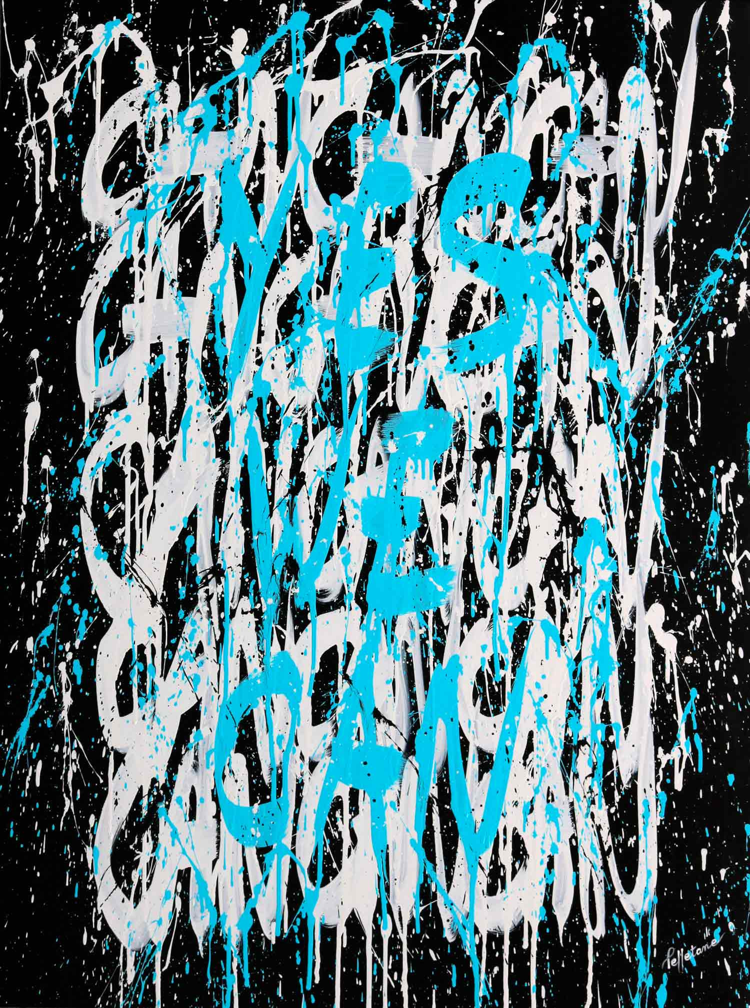Isabelle Pelletane, Yes we can, peinture - Galerie de vente et d’achat d’art contemporain en ligne Artalistic