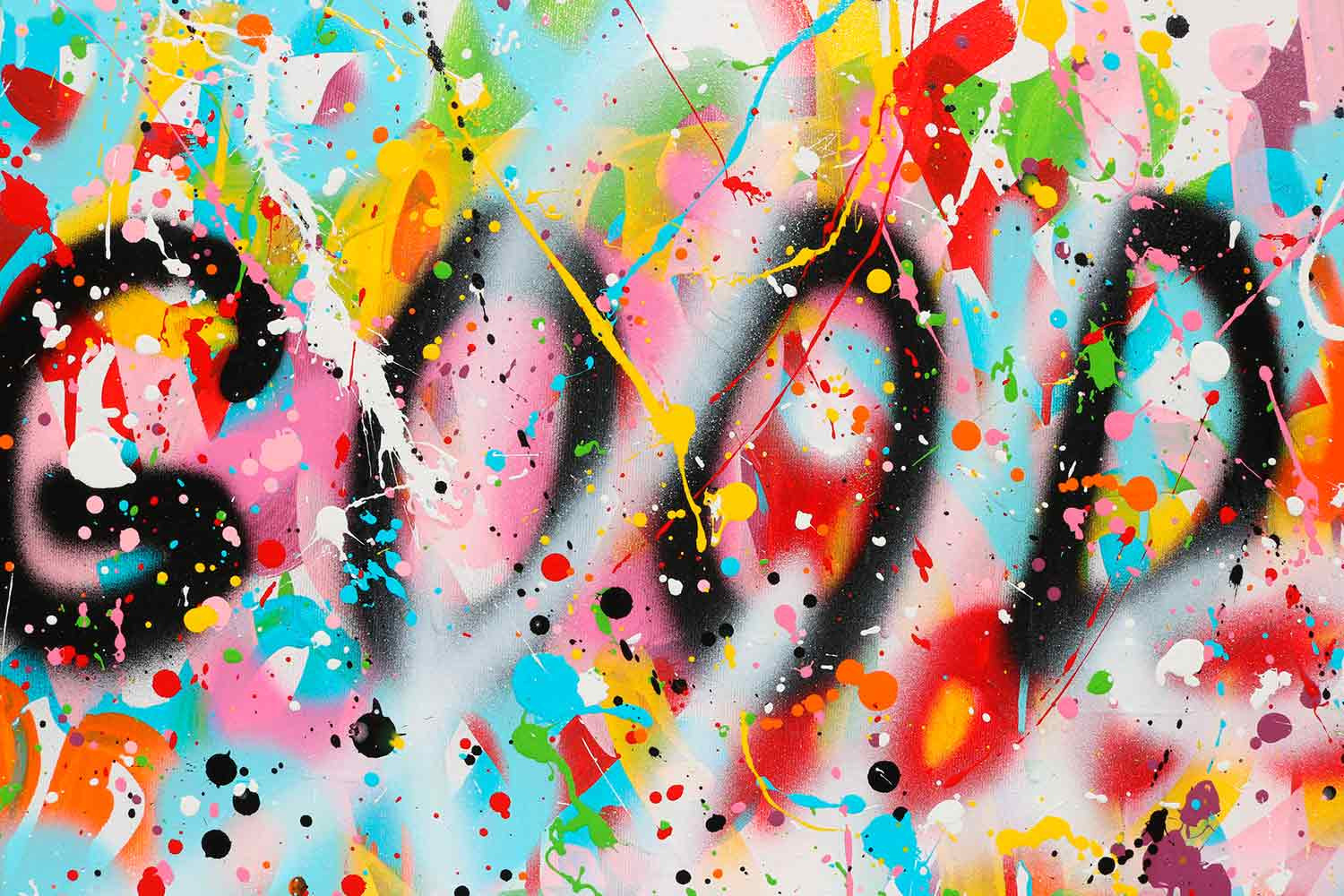 Isabelle Pelletane, Positives vibes, peinture - Galerie de vente et d’achat d’art contemporain en ligne Artalistic