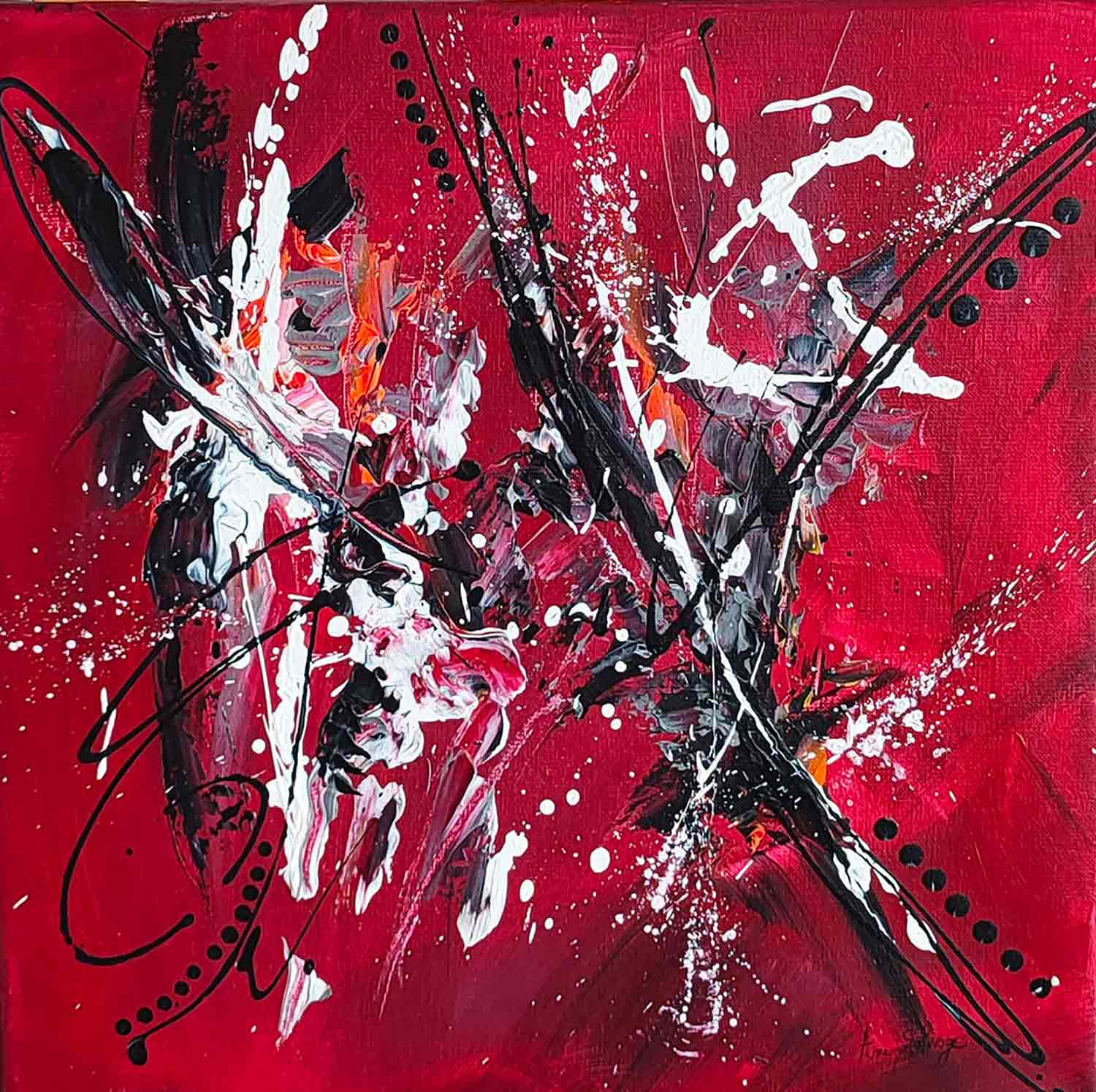 Âme Sauvage, Le passé, peinture - Galerie de vente et d’achat d’art contemporain en ligne Artalistic