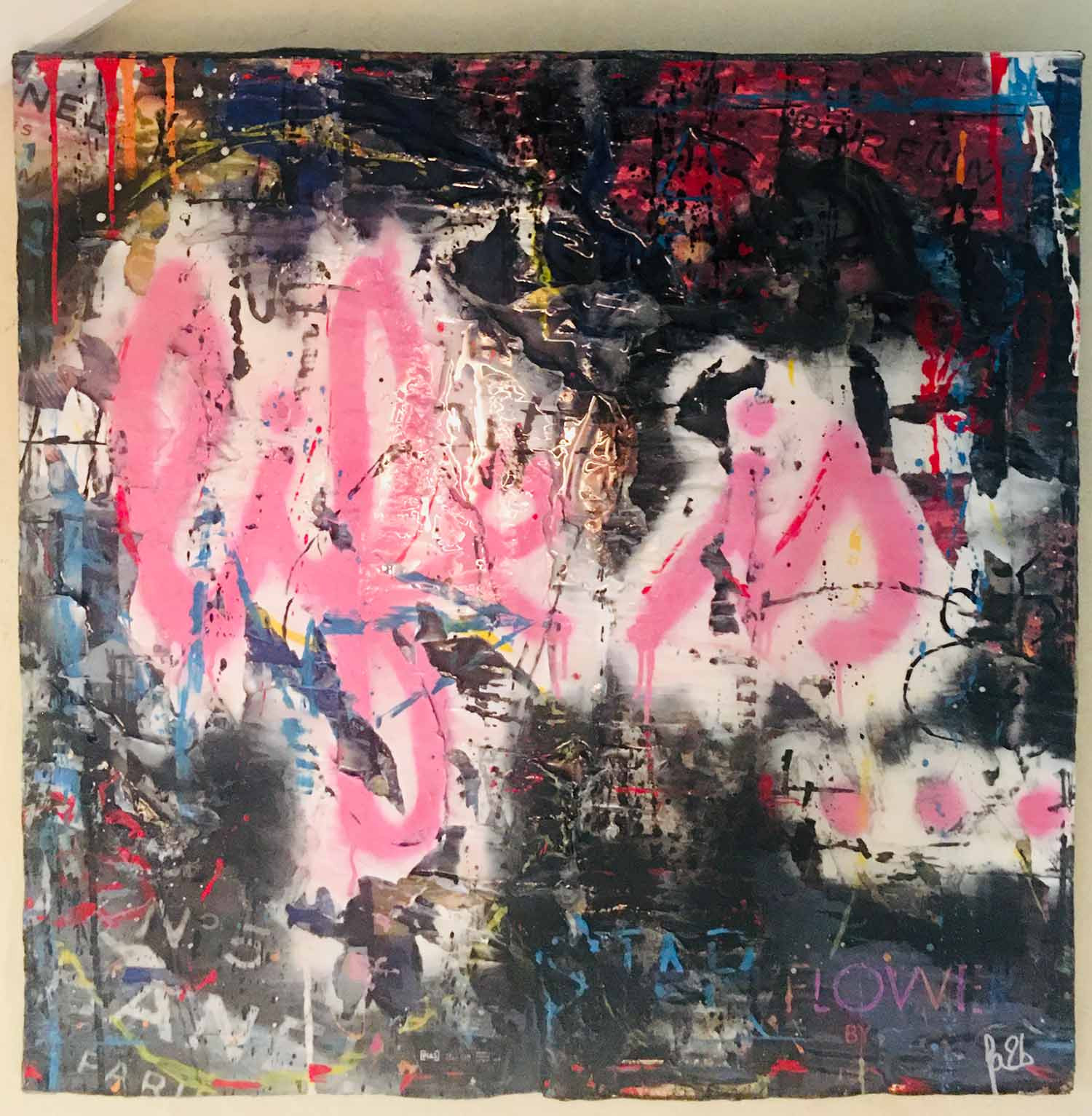 Fa2b, Life is ..., peinture - Galerie de vente et d’achat d’art contemporain en ligne Artalistic