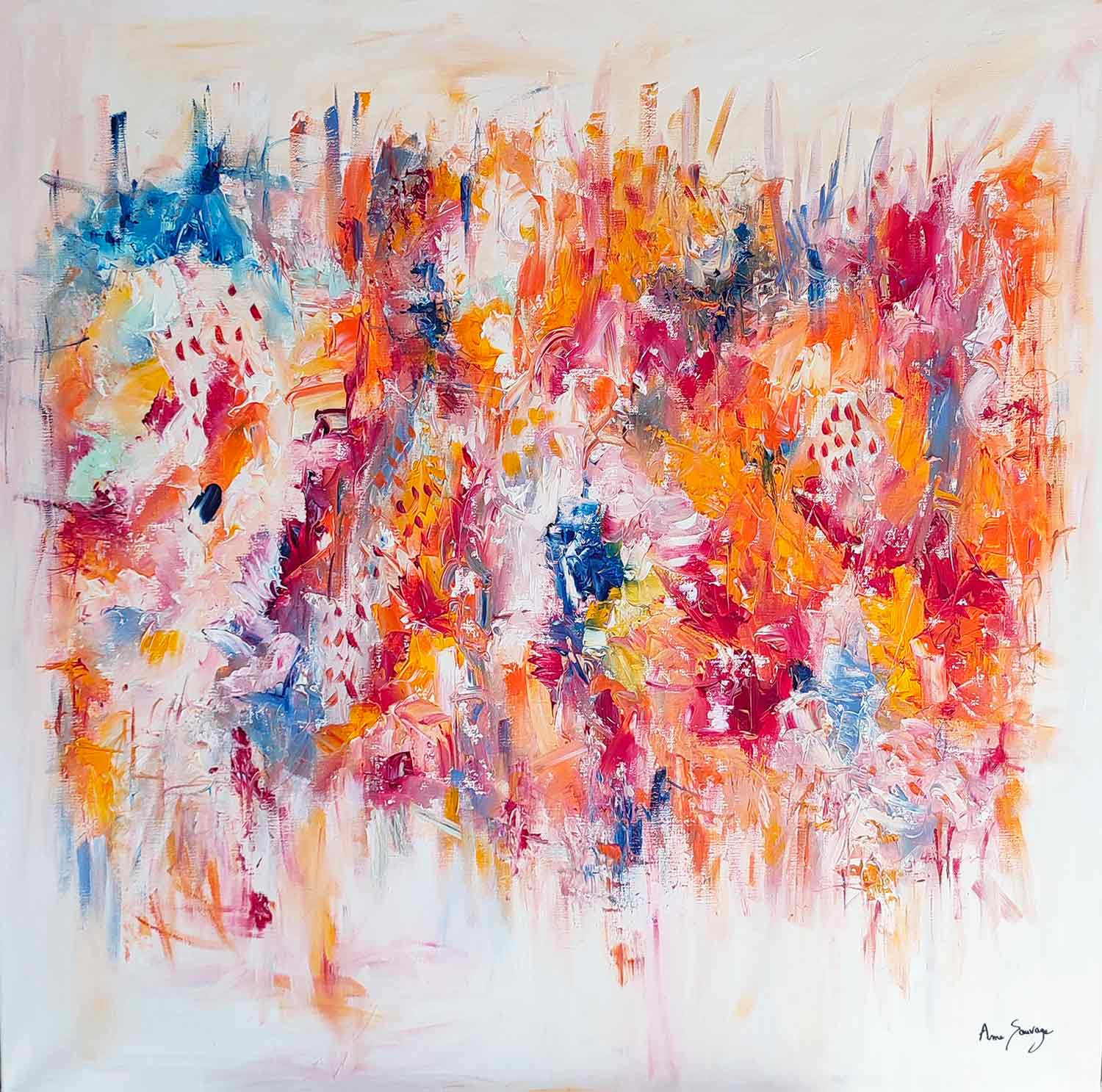 Âme Sauvage, L'écrivain, peinture - Galerie de vente et d’achat d’art contemporain en ligne Artalistic