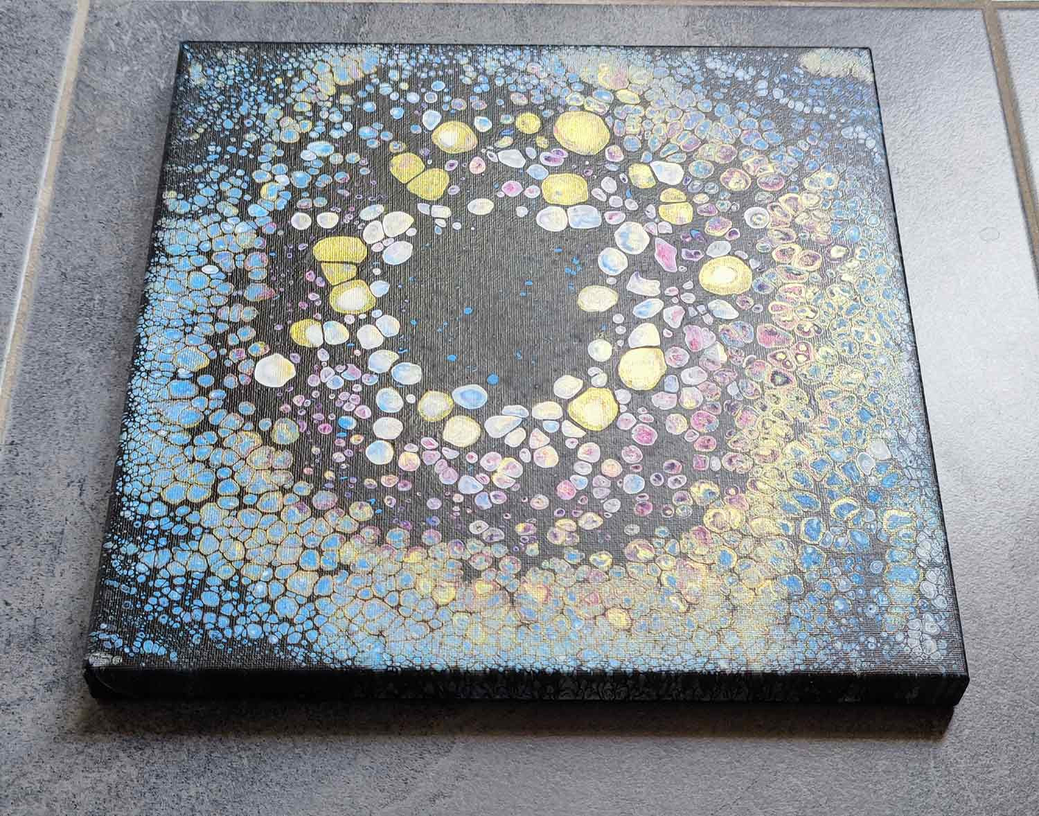 Svetlana Kazieva, raindrops, peinture - Galerie de vente et d’achat d’art contemporain en ligne Artalistic