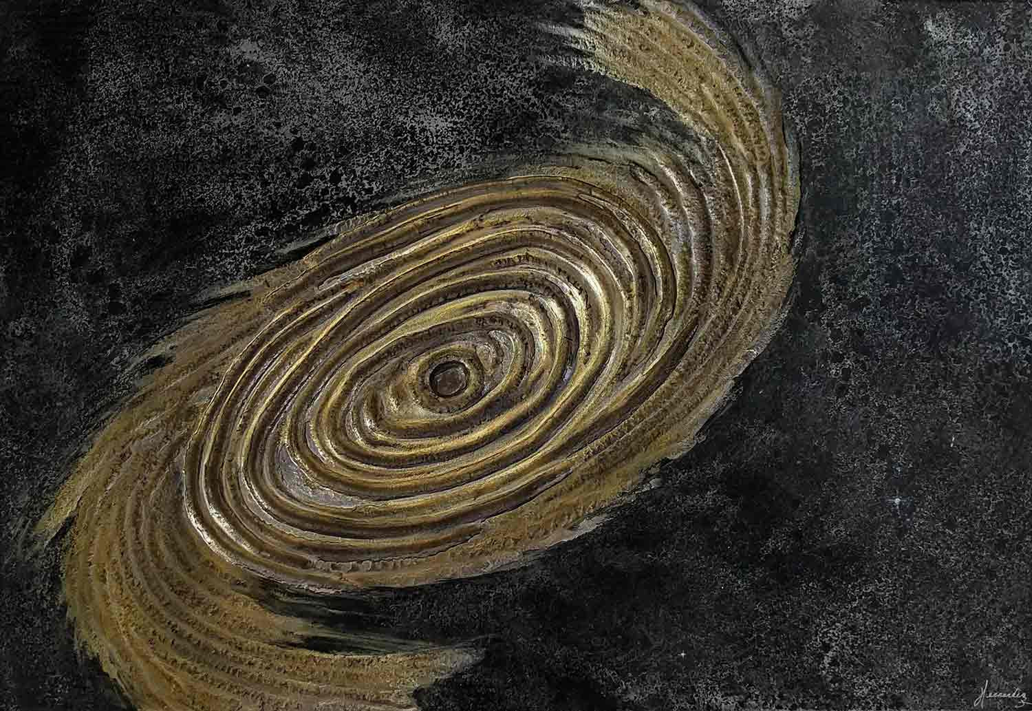 Hernandez, Trou noir, peinture - Galerie de vente et d’achat d’art contemporain en ligne Artalistic