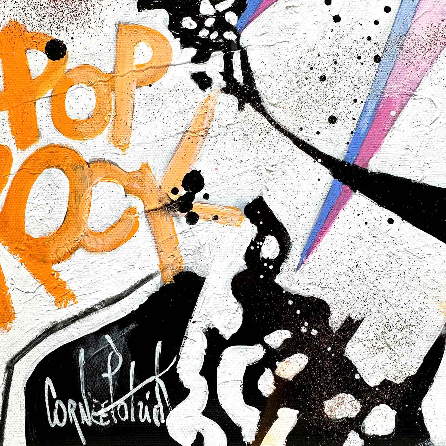 Patrick Cornée, Audrey Hepburn, peinture - Galerie de vente et d’achat d’art contemporain en ligne Artalistic