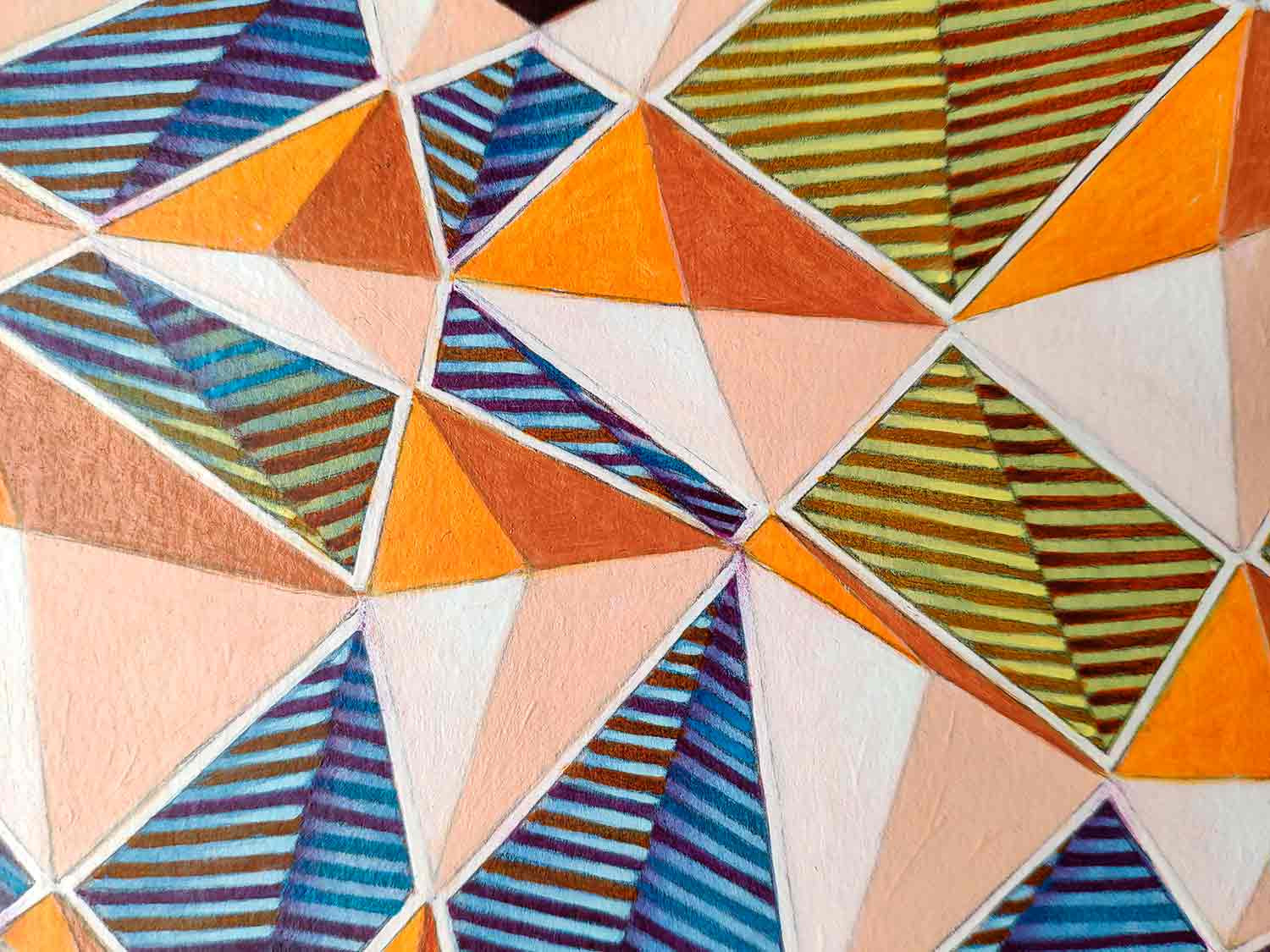 Federico Cortese, Grid number 4, peinture - Galerie de vente et d’achat d’art contemporain en ligne Artalistic