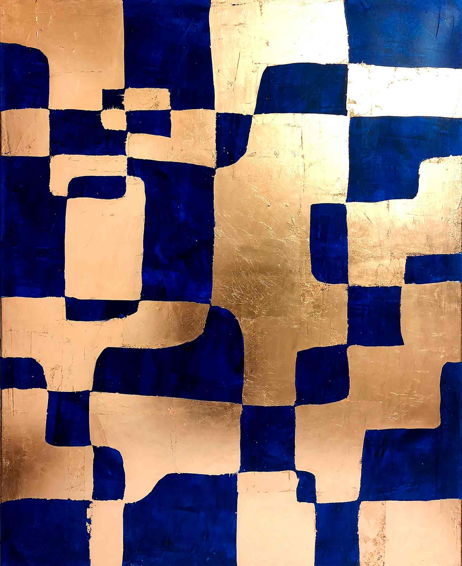 Thierry Brusquet, Night in Tunisia, peinture - Galerie de vente et d’achat d’art contemporain en ligne Artalistic