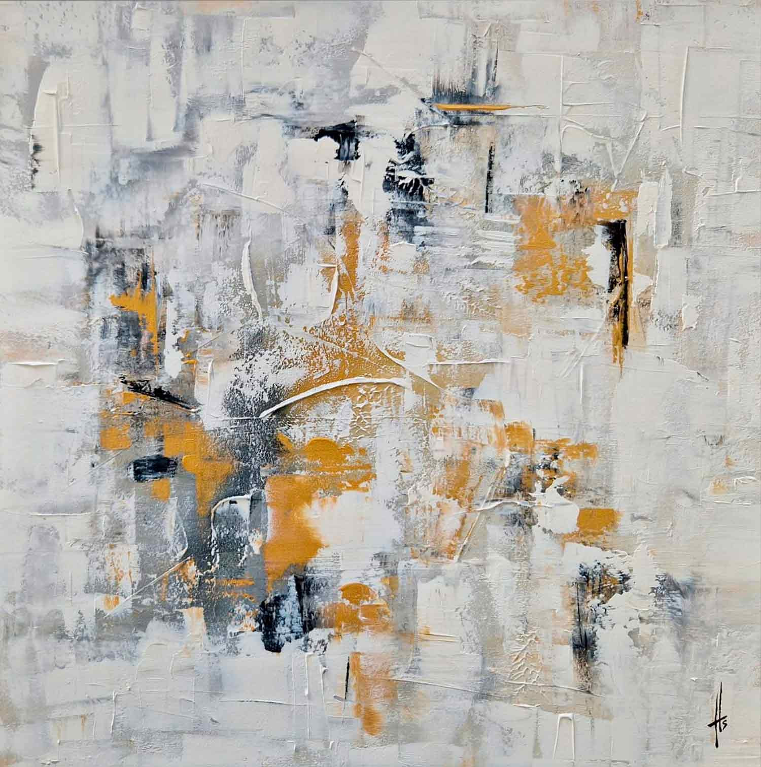 Sandrine Hartmann, Albus, peinture - Galerie de vente et d’achat d’art contemporain en ligne Artalistic
