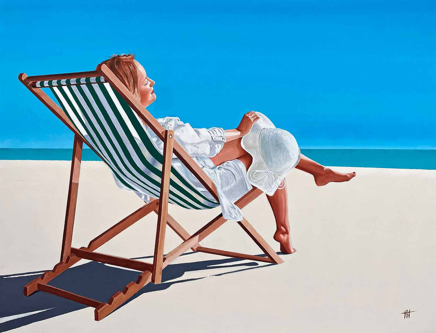 Jean-Jacques Venturini, sous le soleil exactement, peinture - Galerie de vente et d’achat d’art contemporain en ligne Artalistic