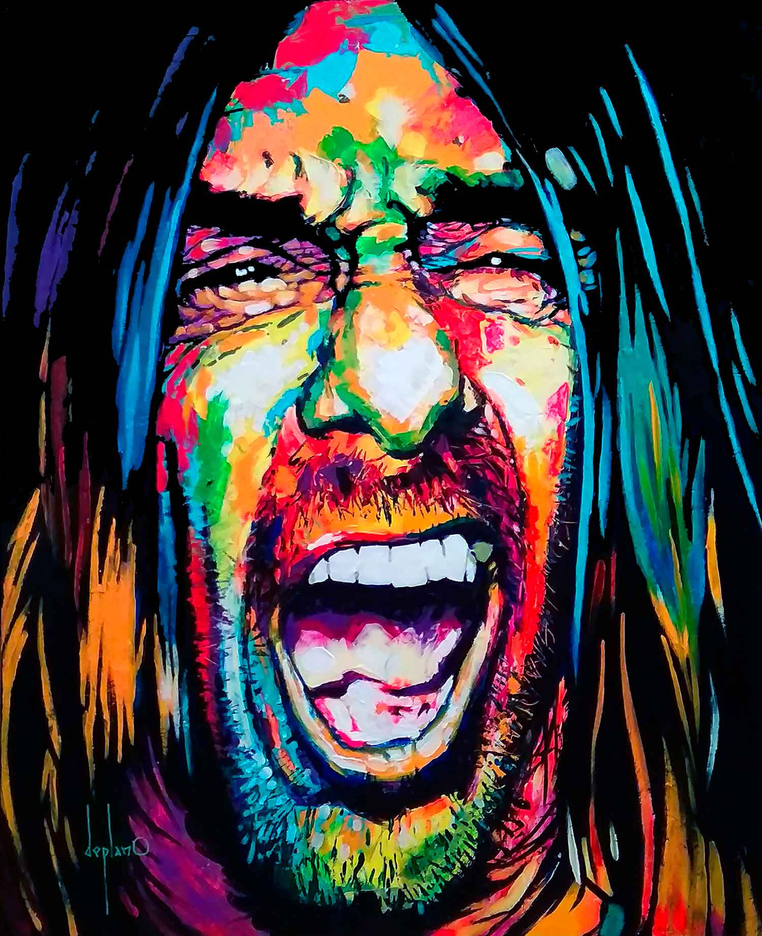 Deplano, Iggy, peinture - Galerie de vente et d’achat d’art contemporain en ligne Artalistic