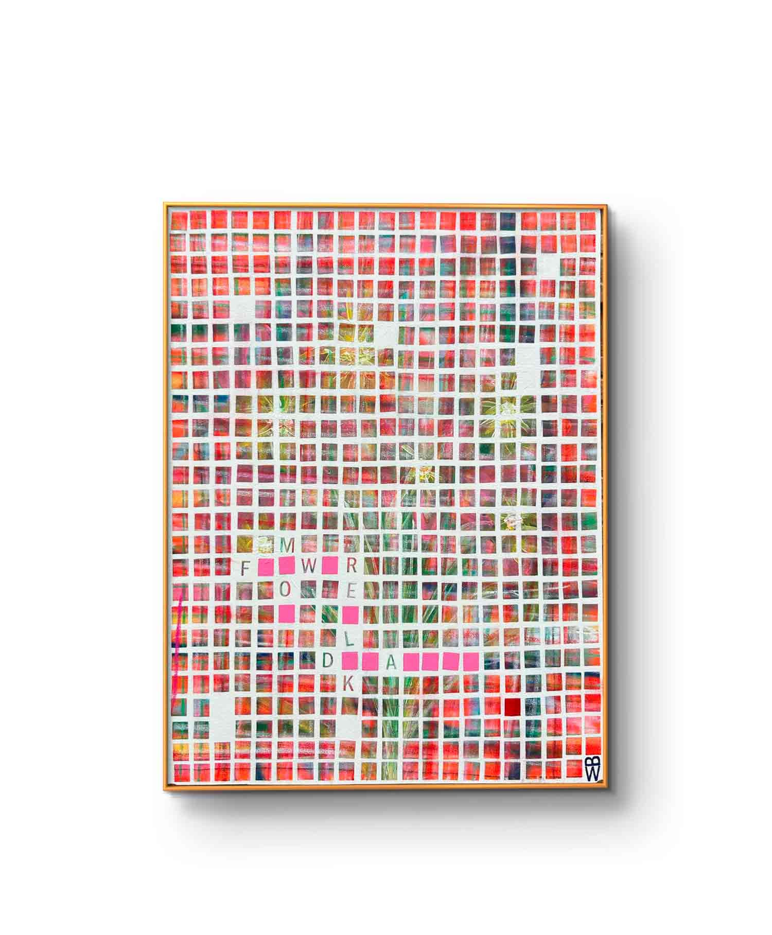 W.B, Osage, peinture - Galerie de vente et d’achat d’art contemporain en ligne Artalistic