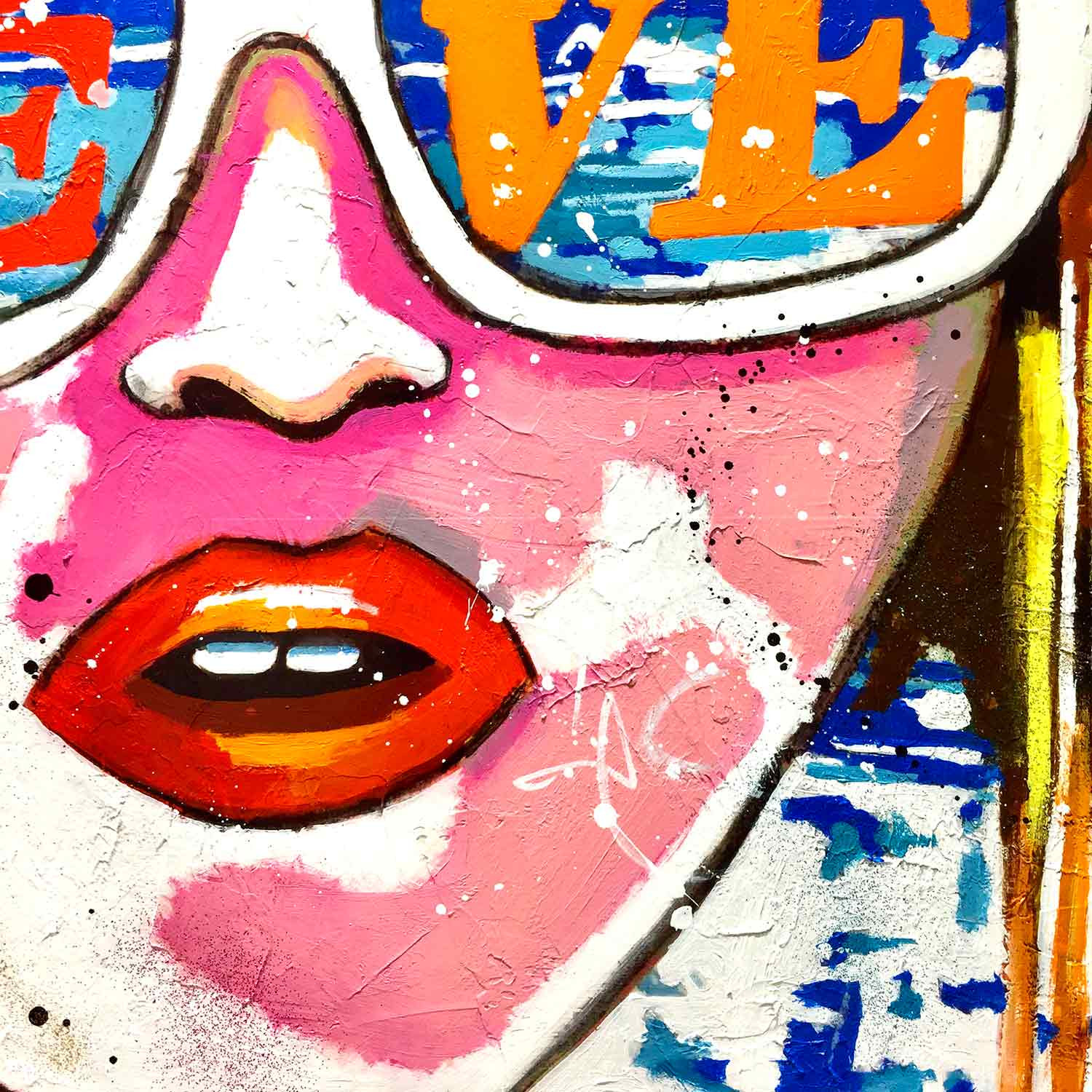 Patrick Cornée, I love the sea, peinture - Galerie de vente et d’achat d’art contemporain en ligne Artalistic