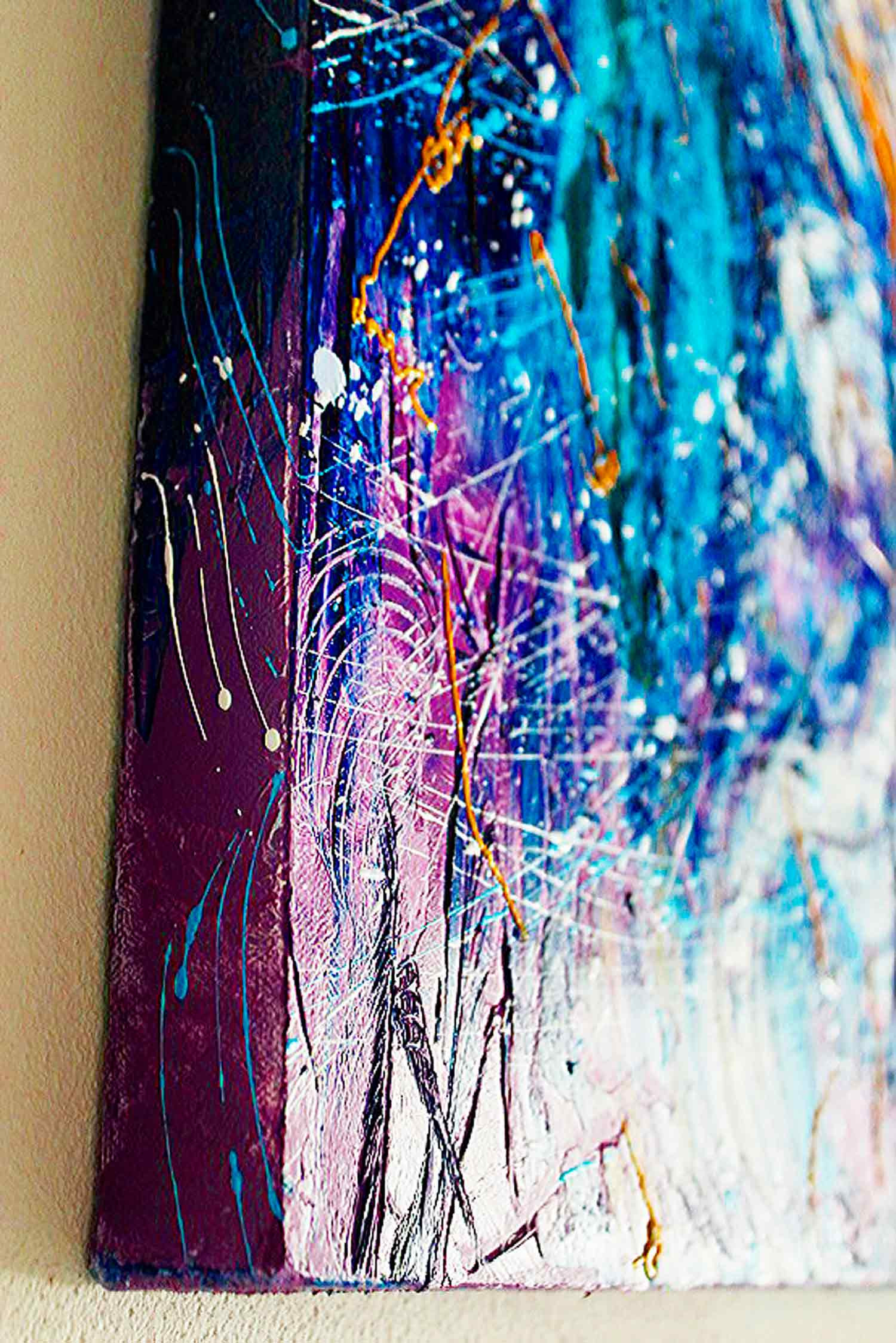 Caroline Vis, Flow, peinture - Galerie de vente et d’achat d’art contemporain en ligne Artalistic
