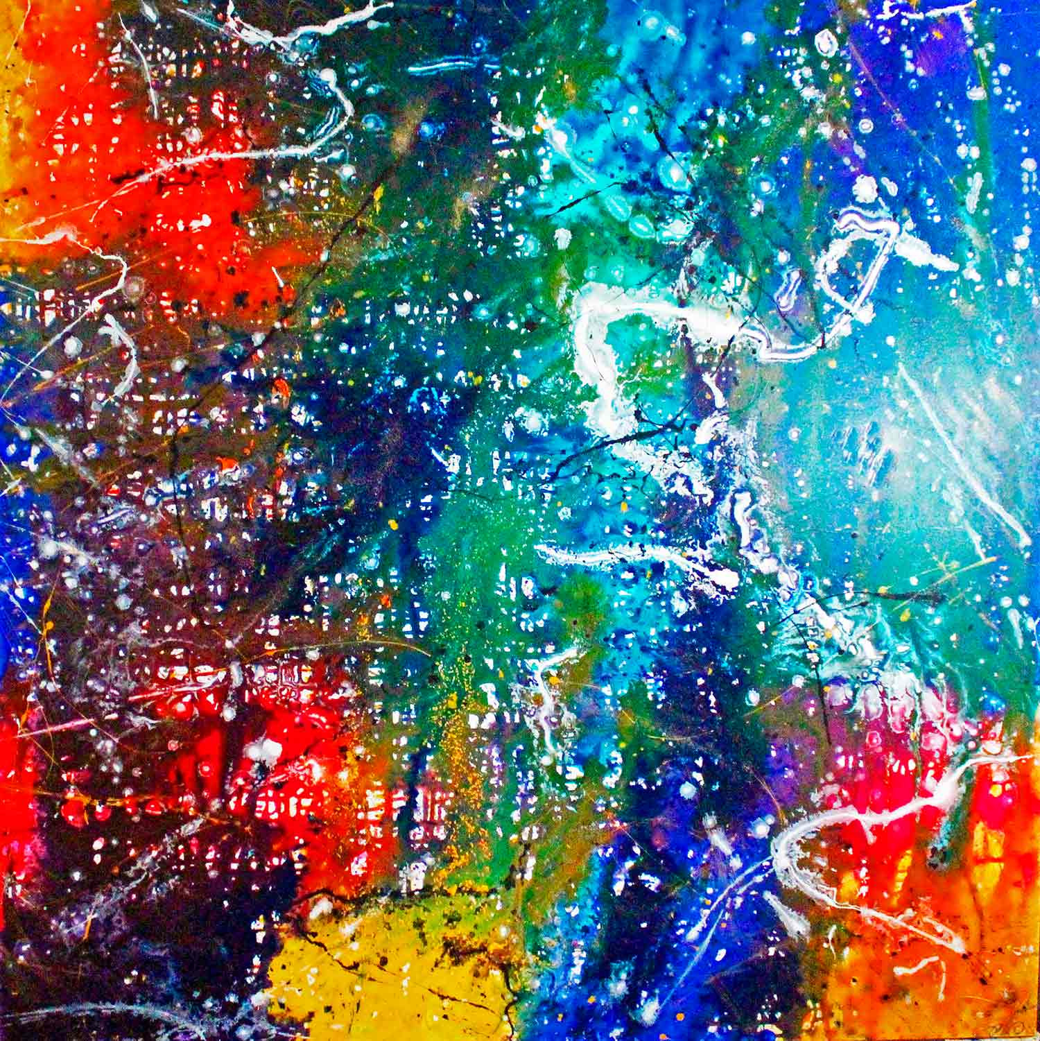 Caroline Vis, The World XL, peinture - Galerie de vente et d’achat d’art contemporain en ligne Artalistic