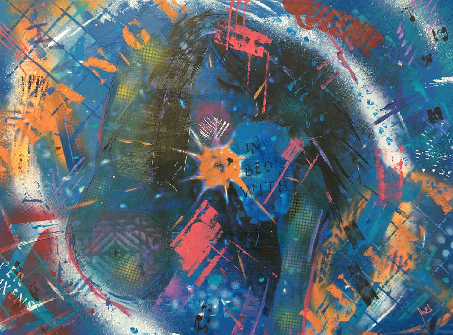 Fa2b, T Time, peinture - Galerie de vente et d’achat d’art contemporain en ligne Artalistic