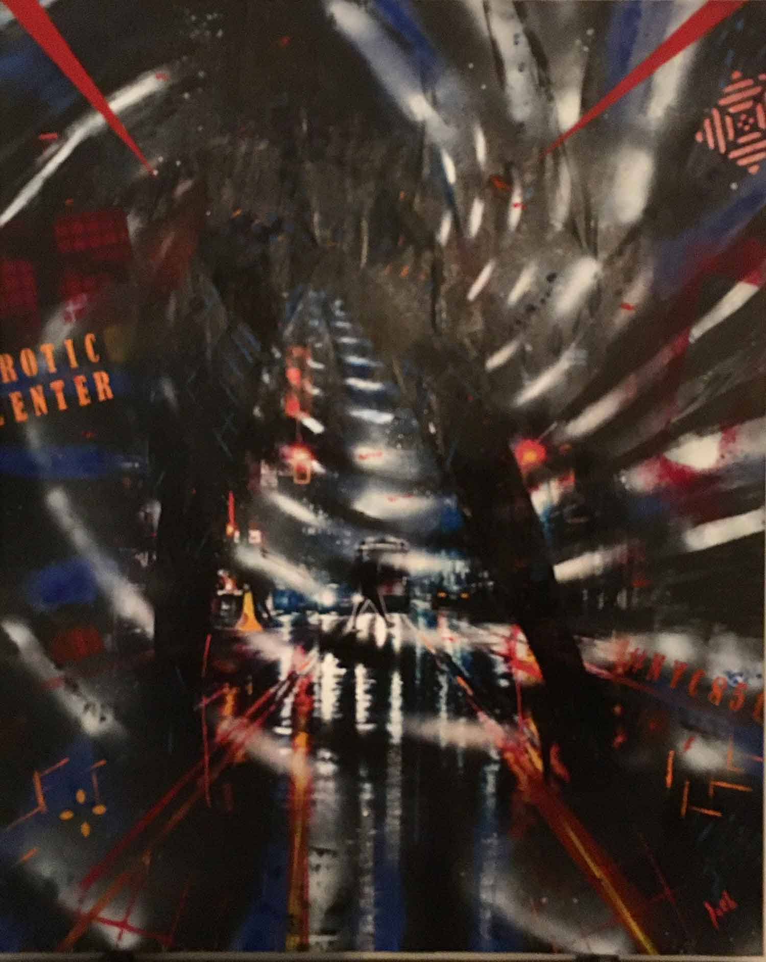 Fa2b, Legs by night, peinture - Galerie de vente et d’achat d’art contemporain en ligne Artalistic