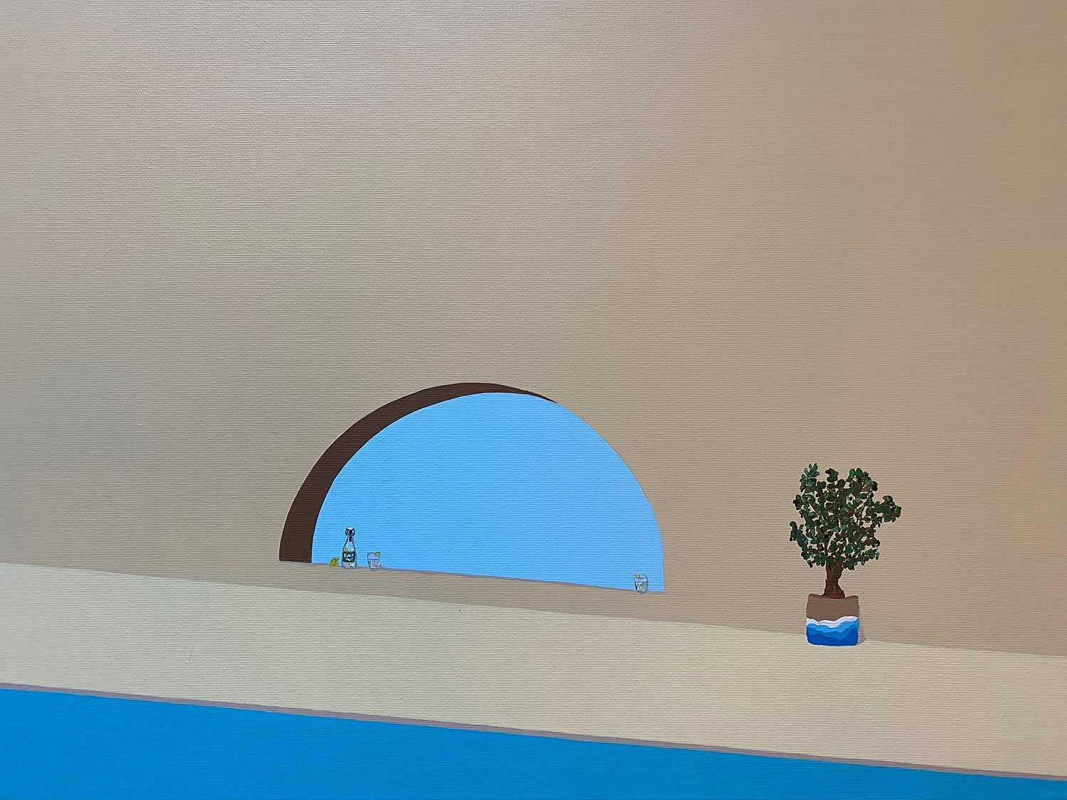 Moi., Ti aspetterò per tutti la vita, peinture - Galerie de vente et d’achat d’art contemporain en ligne Artalistic