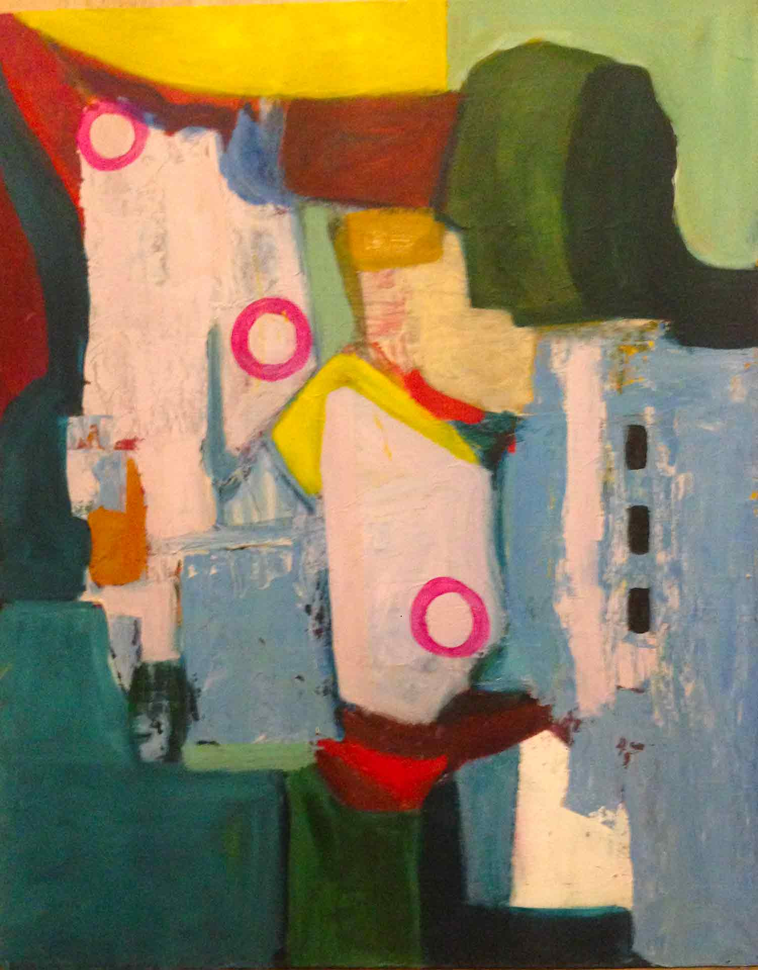 Evy SBK, In the city, peinture - Galerie de vente et d’achat d’art contemporain en ligne Artalistic