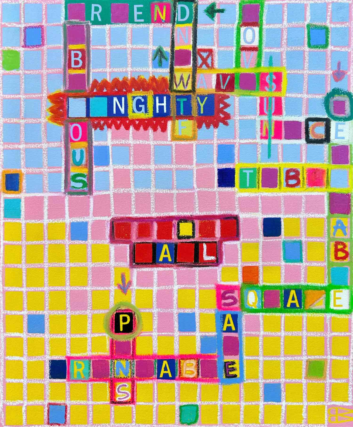 William Babret, On avance, peinture - Galerie de vente et d’achat d’art contemporain en ligne Artalistic