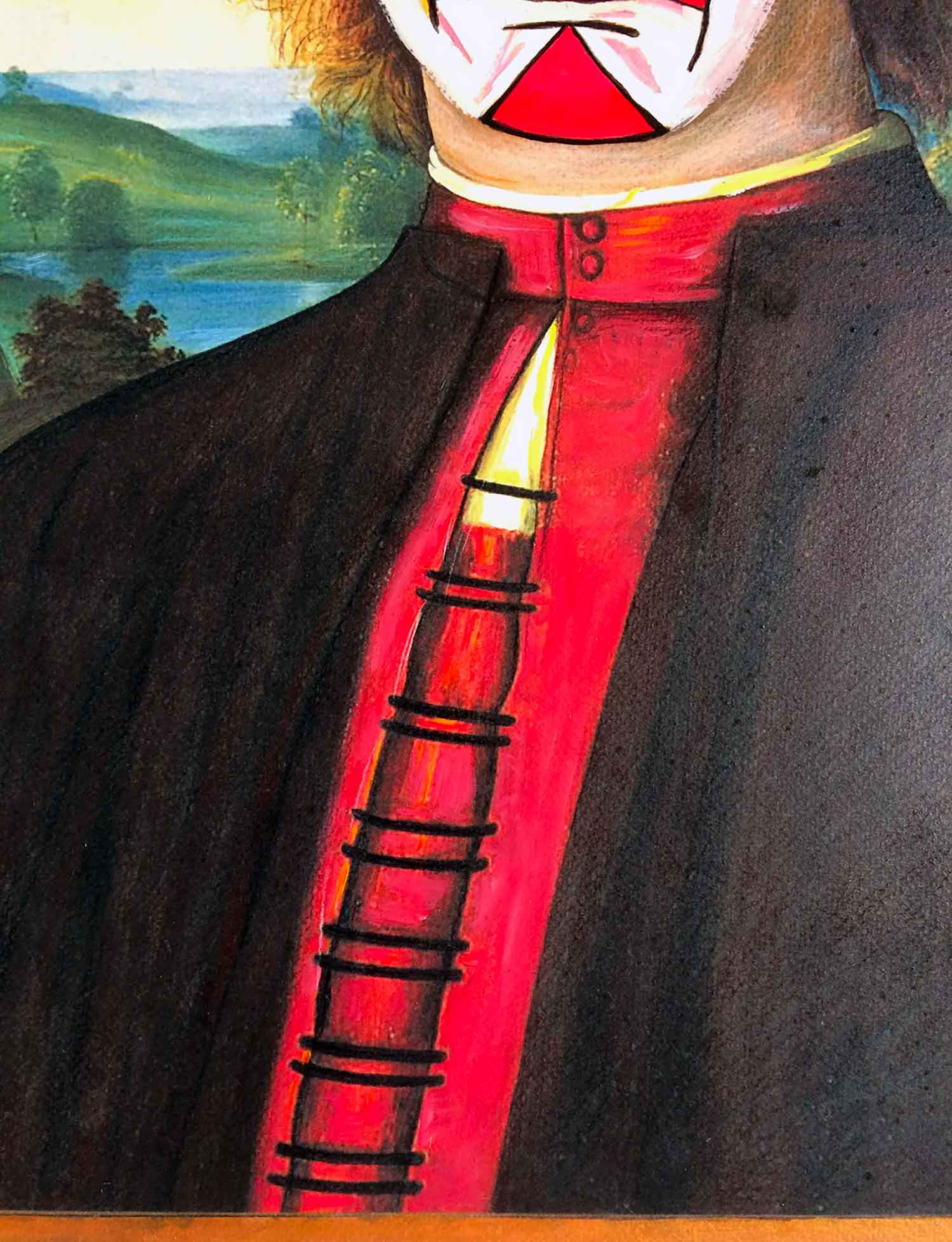 Jack Risto, Florence circus, Peinture - Galerie de vente et d’achat d’art contemporain en ligne Artalistic