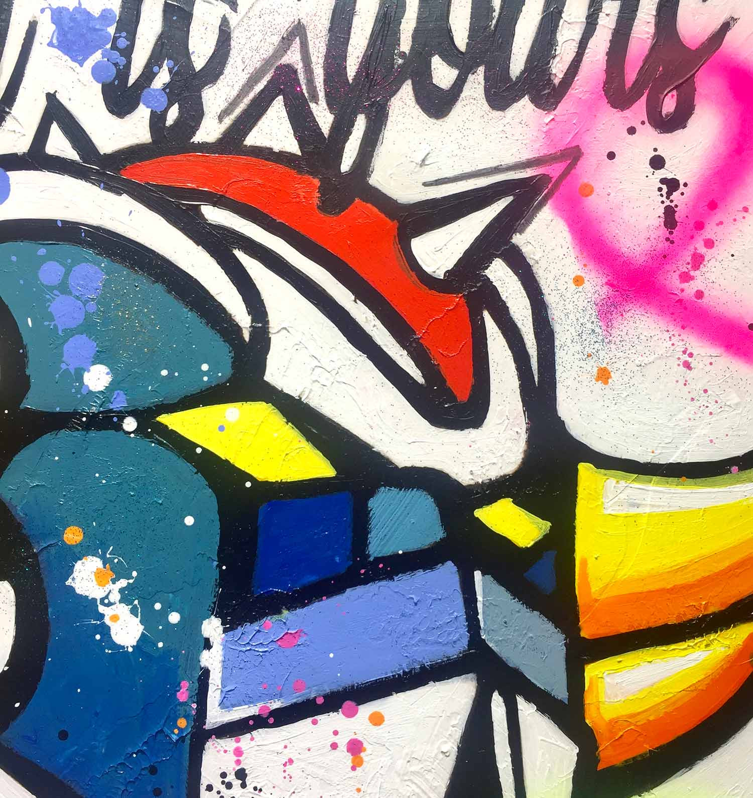 Patrick Cornée, Goldorak, peinture - Galerie de vente et d’achat d’art contemporain en ligne Artalistic