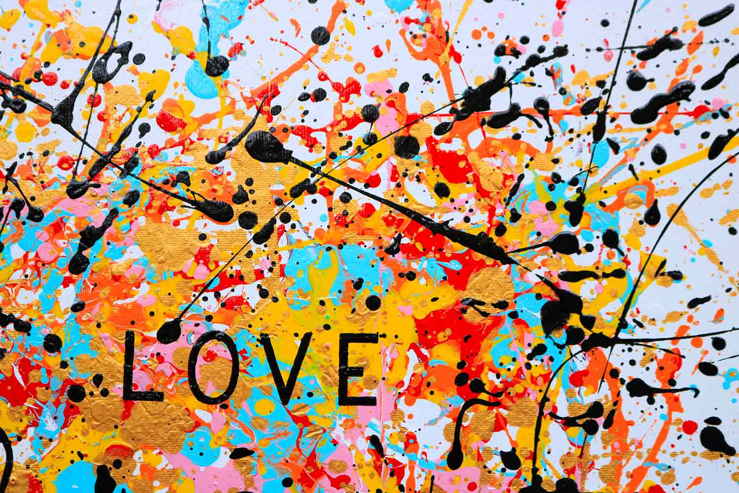 Isabelle Pelletane, Choose love, peinture - Galerie de vente et d’achat d’art contemporain en ligne Artalistic
