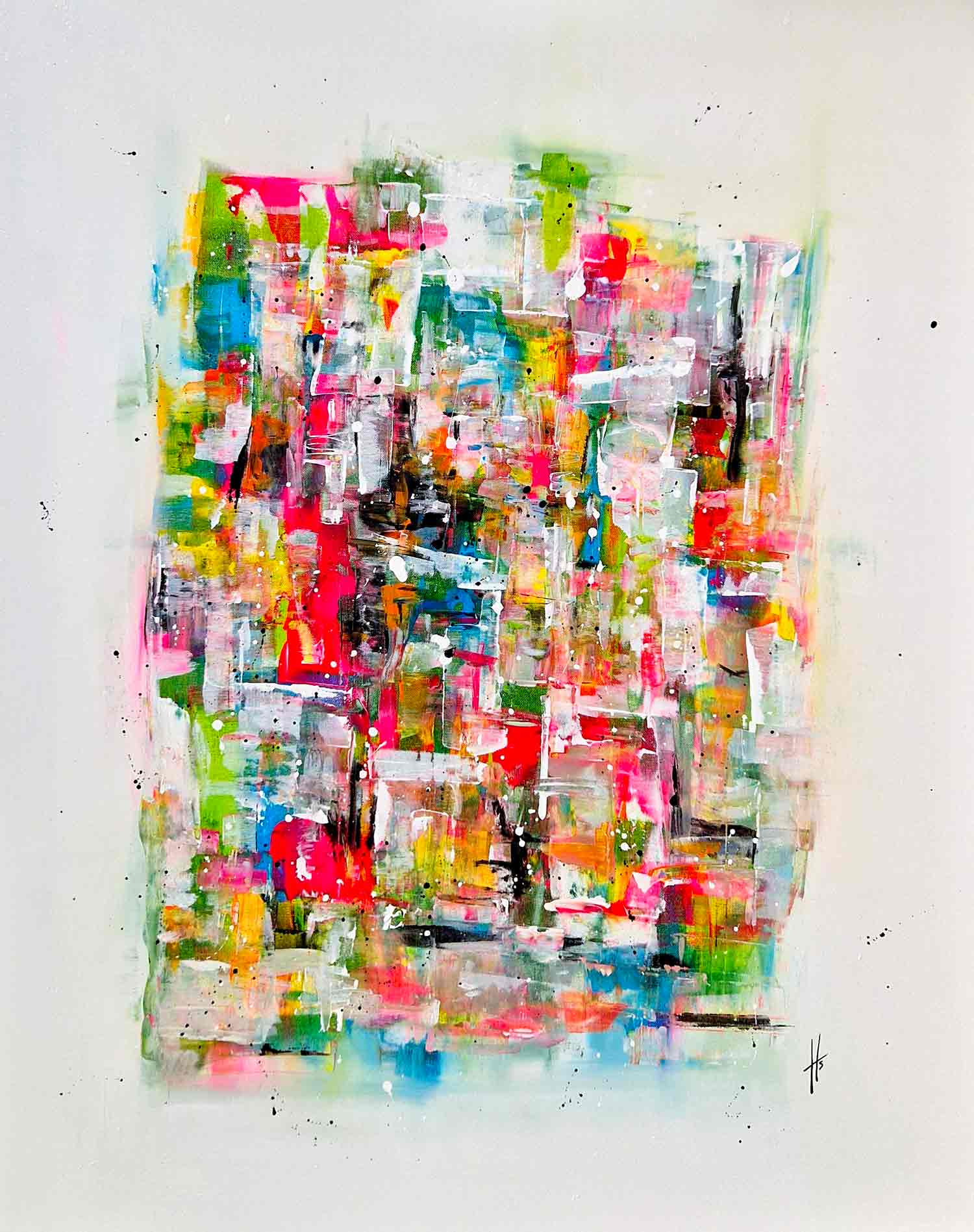 Sandrine Hartmann, Week-end, peinture - Galerie de vente et d’achat d’art contemporain en ligne Artalistic