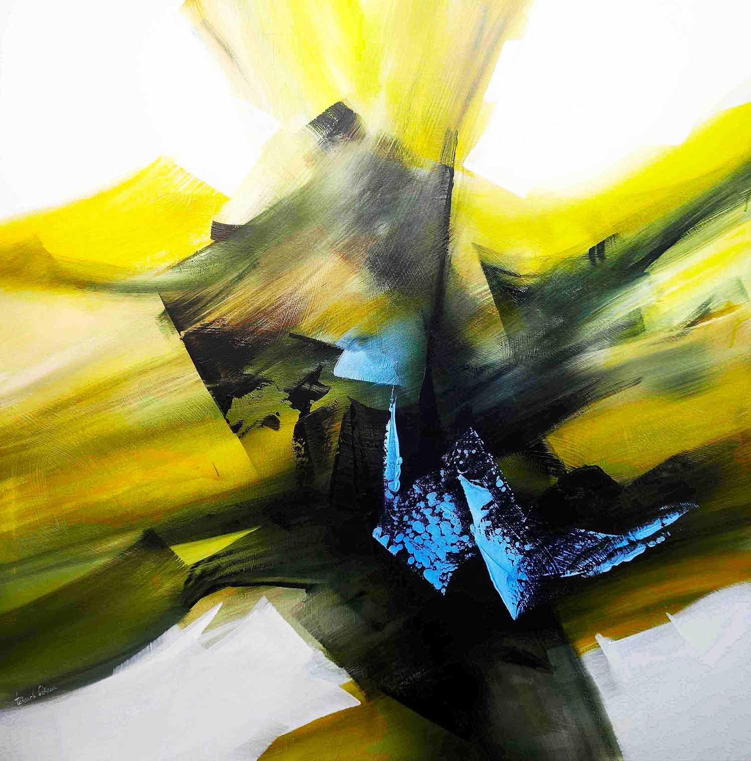 Tenurb-Géneau, Composition 524, peinture - Galerie de vente et d’achat d’art contemporain en ligne Artalistic