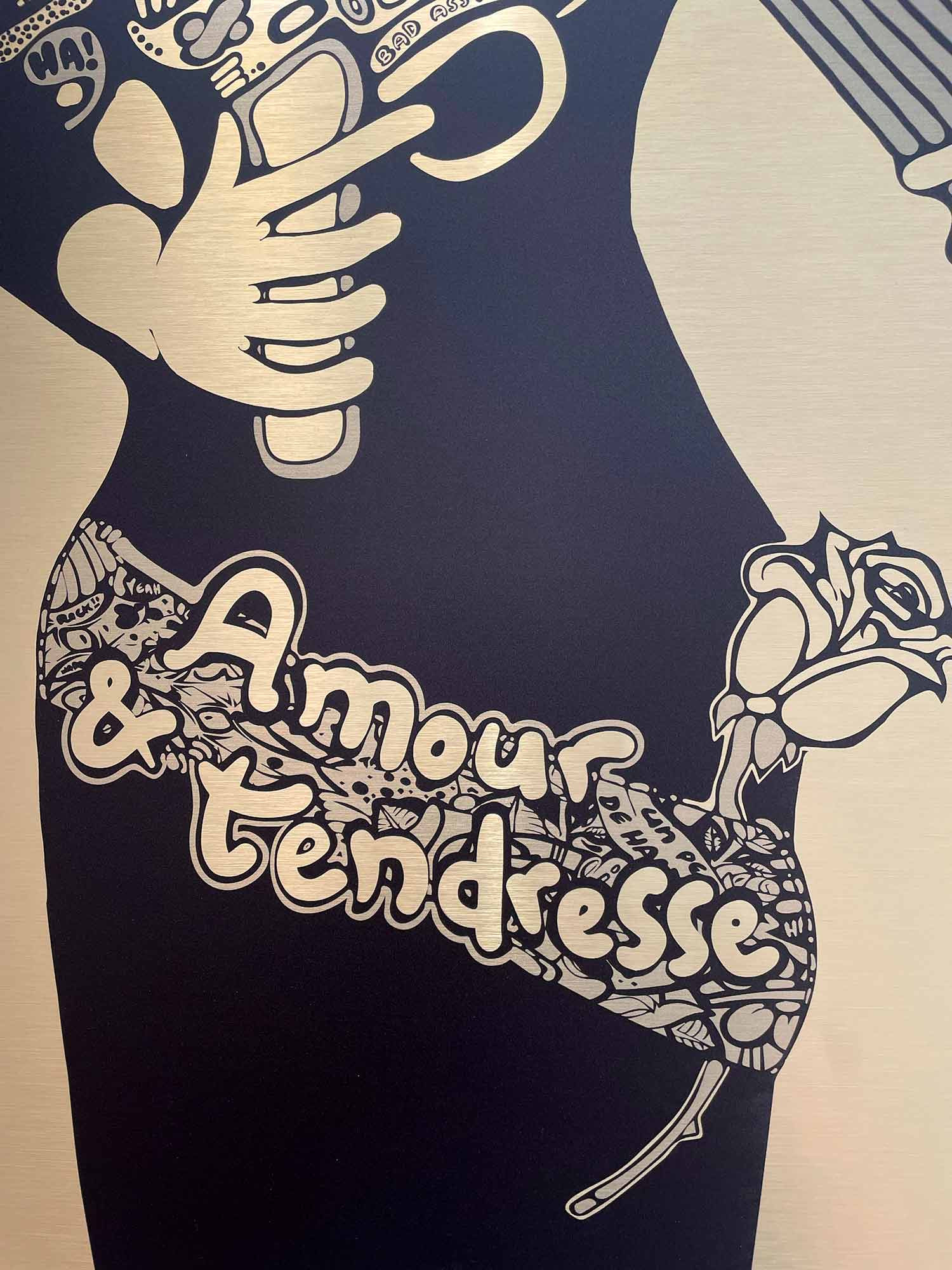 Ewen Gur, Un peu de tendresse, peinture - Galerie de vente et d’achat d’art contemporain en ligne Artalistic