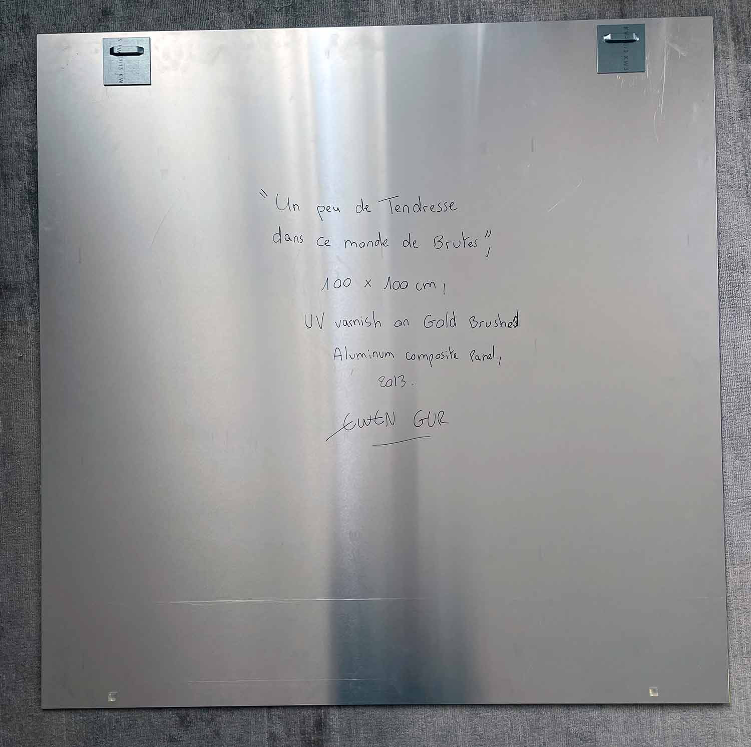 Ewen Gur, Un peu de tendresse, peinture - Galerie de vente et d’achat d’art contemporain en ligne Artalistic