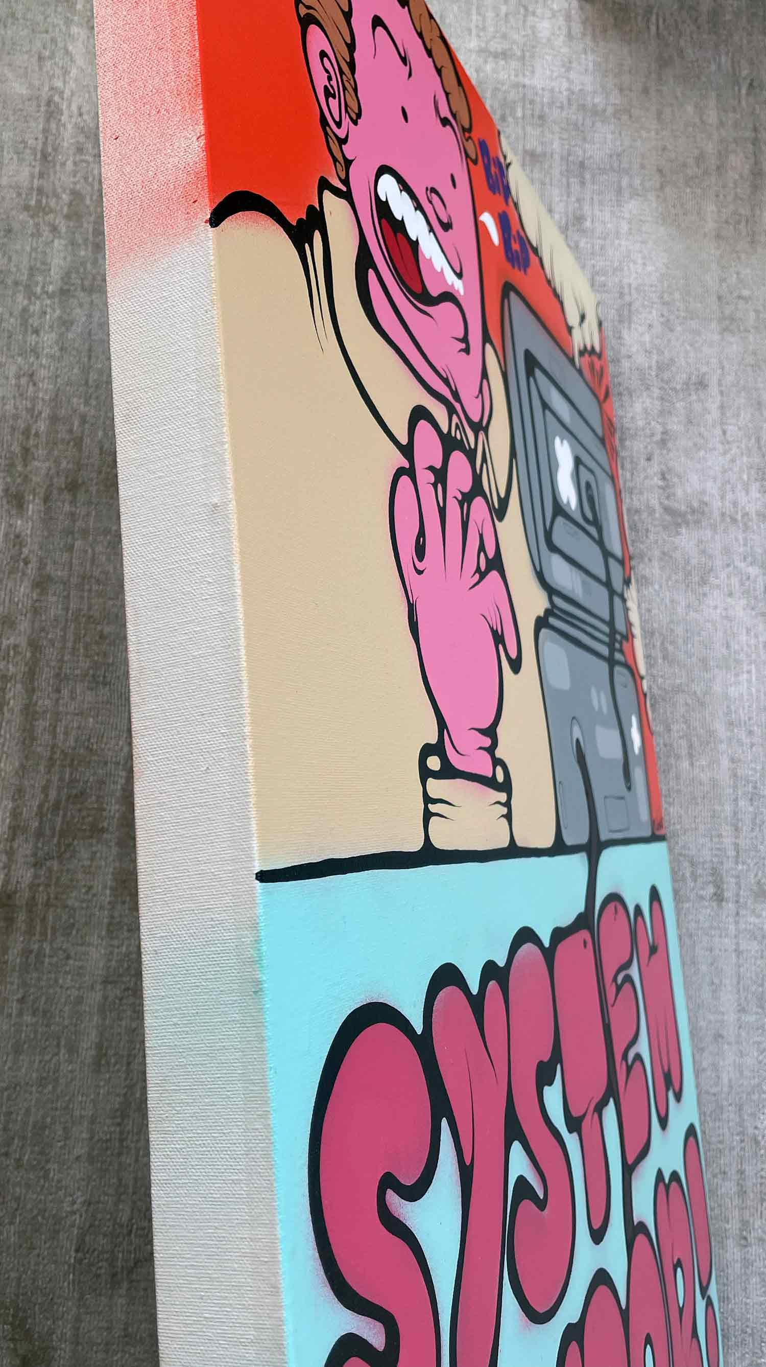 Ewen Gur, System error, peinture - Galerie de vente et d’achat d’art contemporain en ligne Artalistic