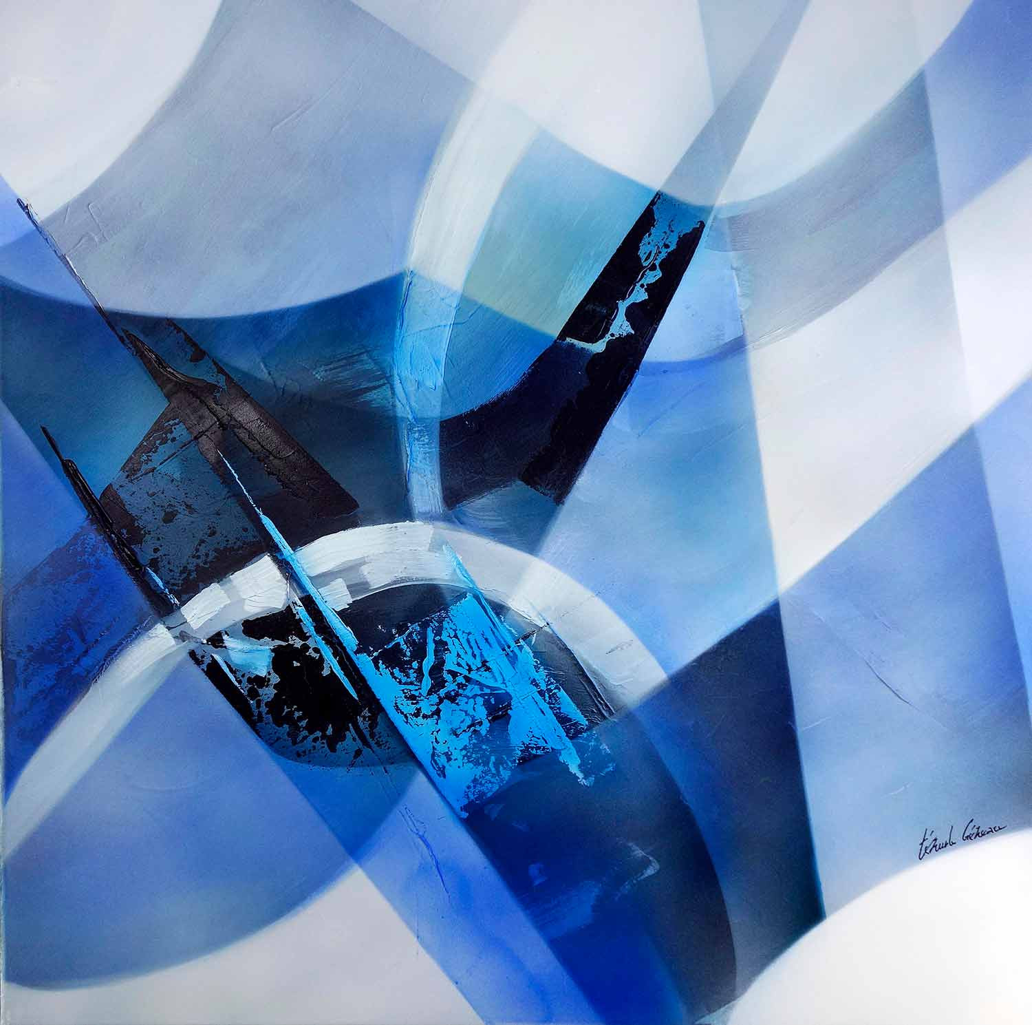 Tenurb-Géneau, Composition 686, peinture - Galerie de vente et d’achat d’art contemporain en ligne Artalistic