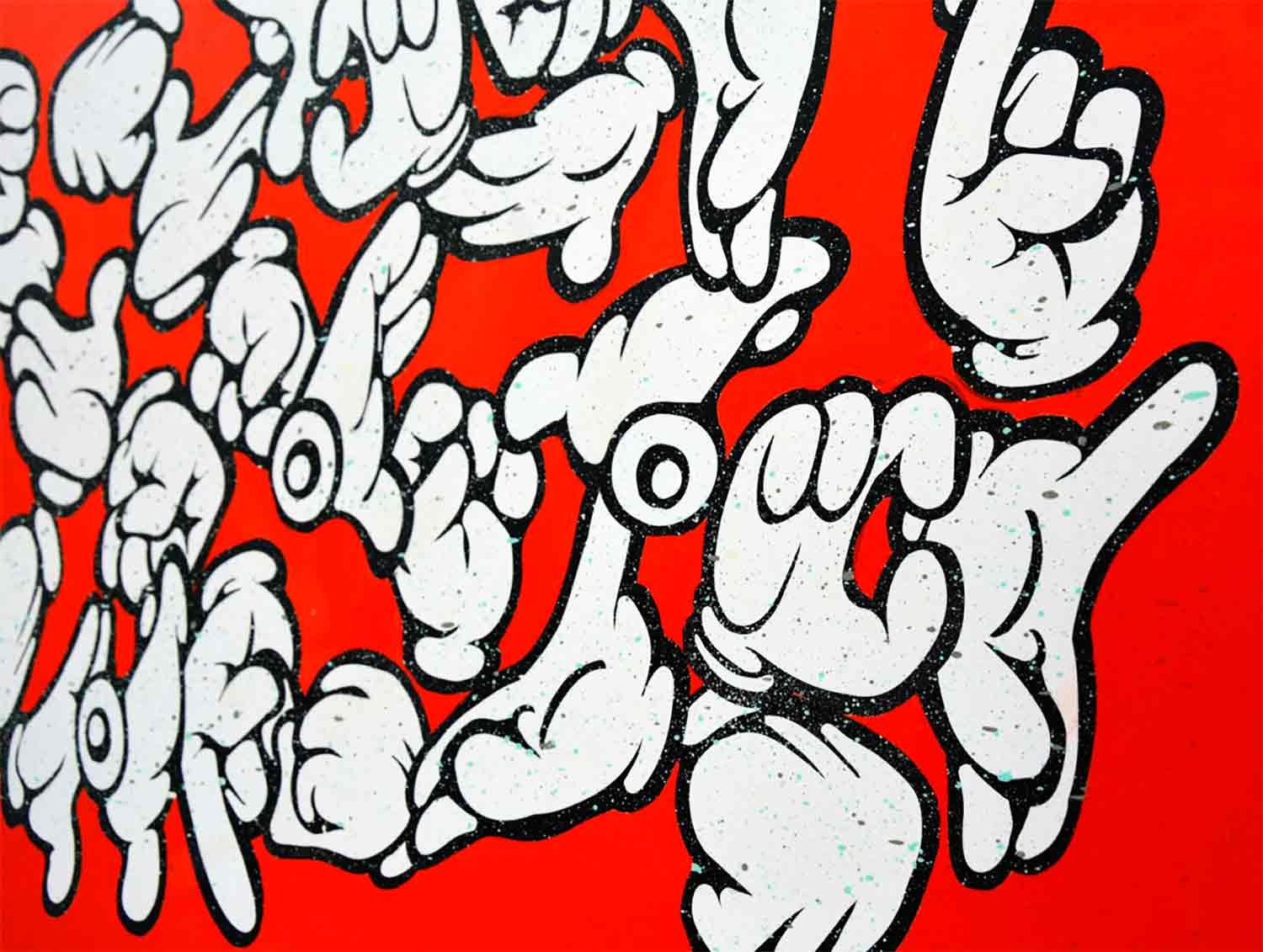 Ewen Gur, Sign language, peinture - Galerie de vente et d’achat d’art contemporain en ligne Artalistic