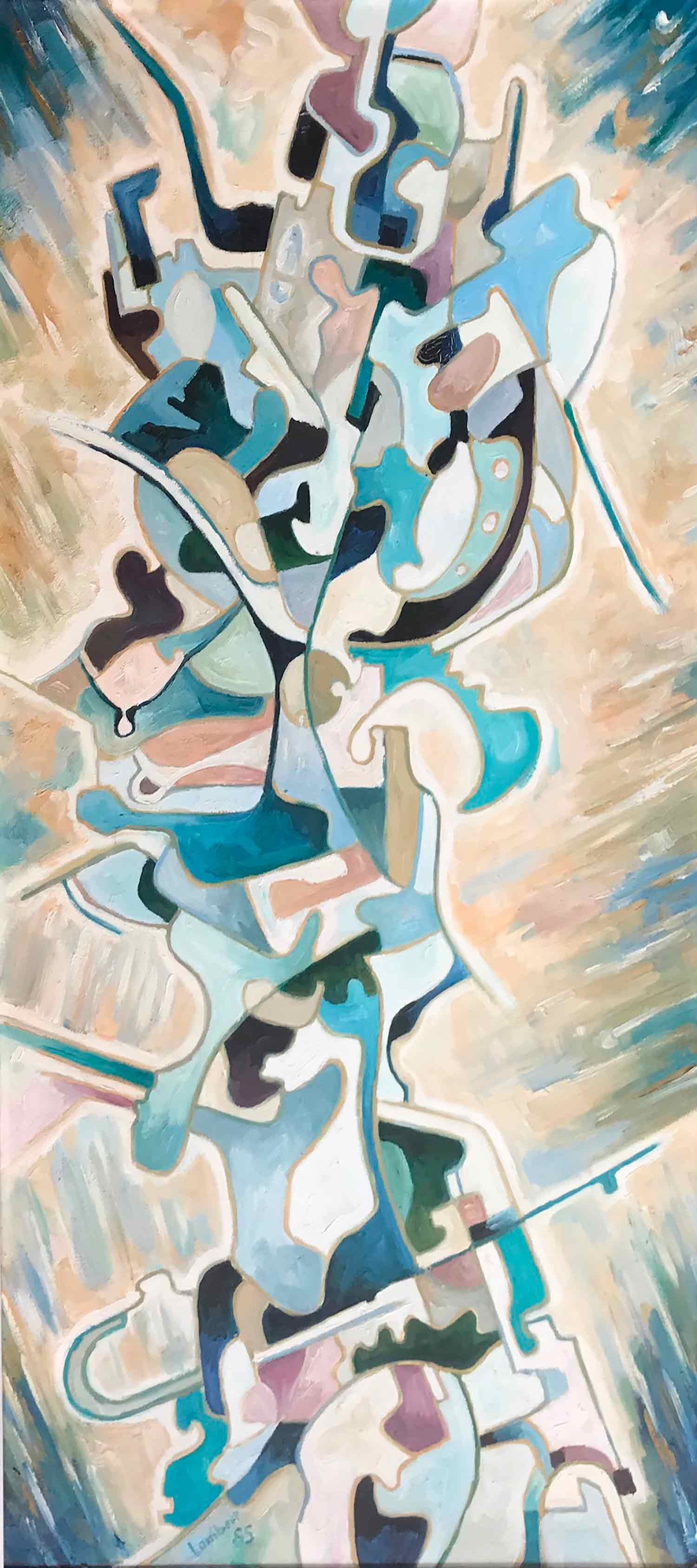 Denis Lambert, ExternalBalance, peinture - Galerie de vente et d’achat d’art contemporain en ligne Artalistic